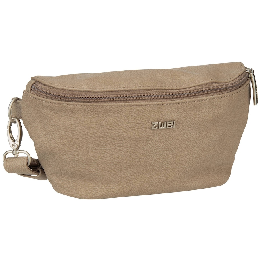ZWEI Gürteltasche Mademoiselle MH4 Nubuk/Cappucino Grau Damen