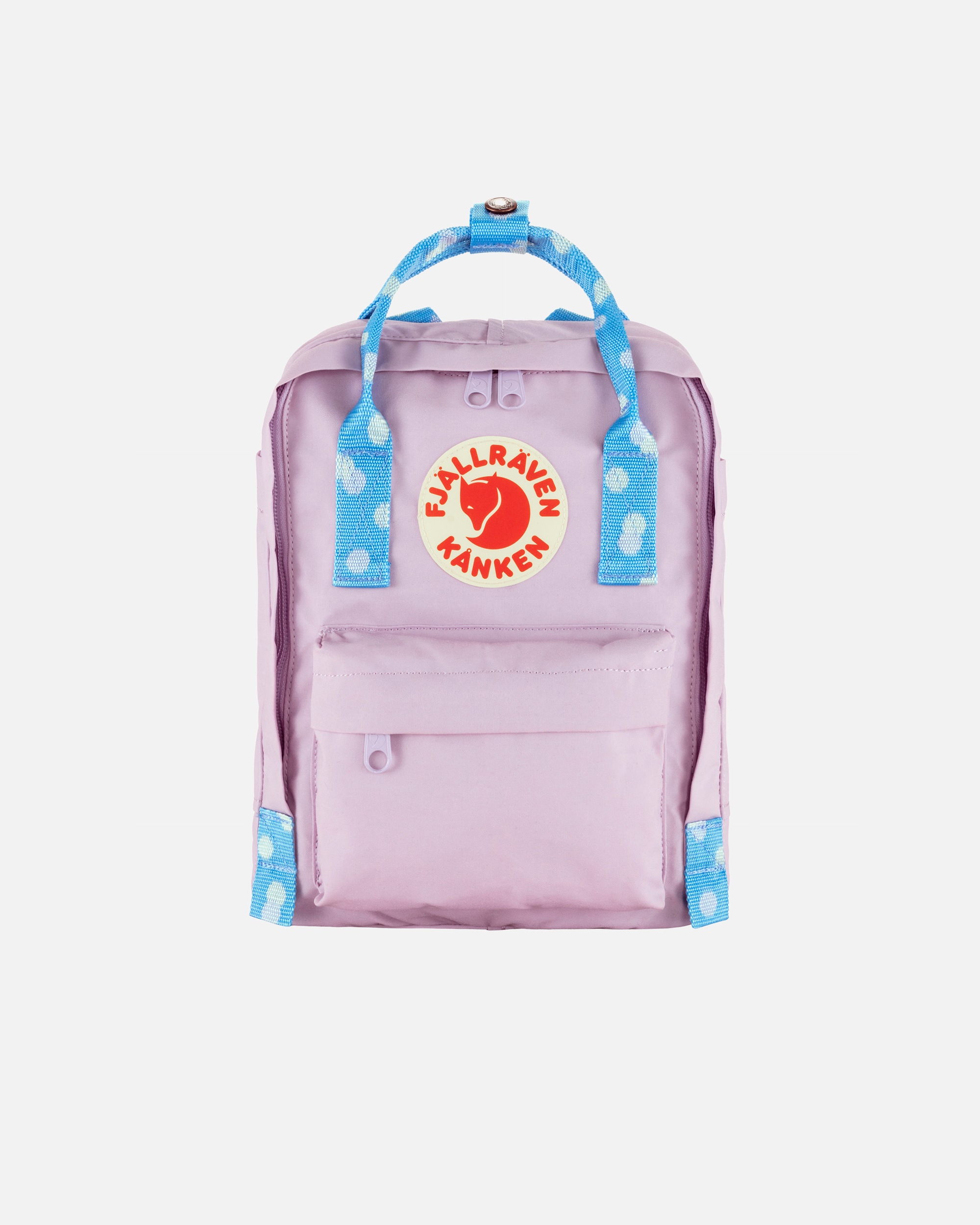 Rucksack für Weiblich Fjällräven Rucksack Kånken Mini Pastel Lavender Confetti Pattern