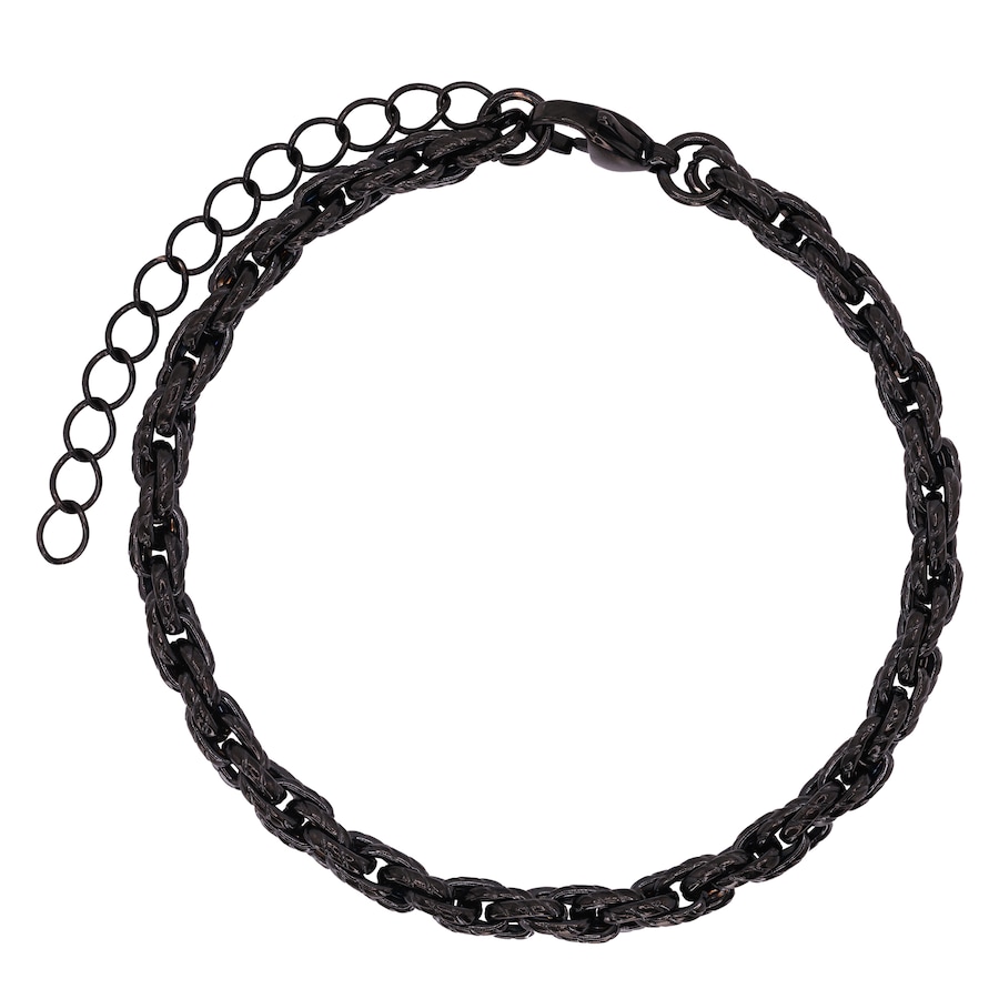 Heideman Armband Gavin schwarz Herren