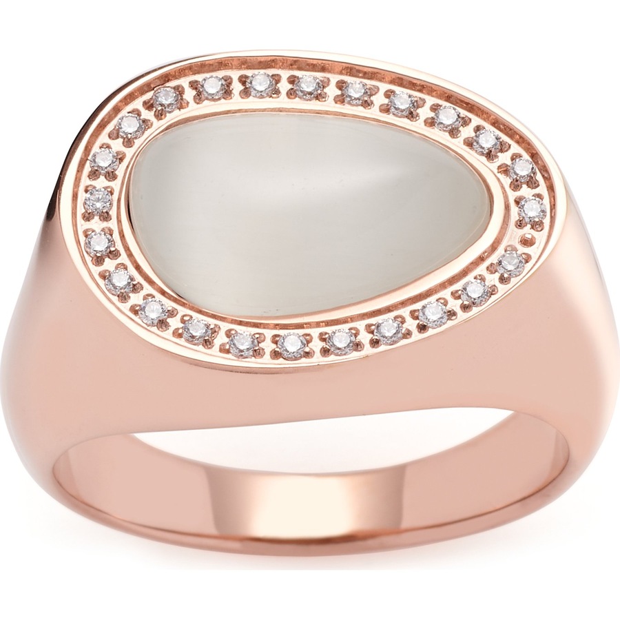 Leonardo Damenring Edelstahl 53 Damen