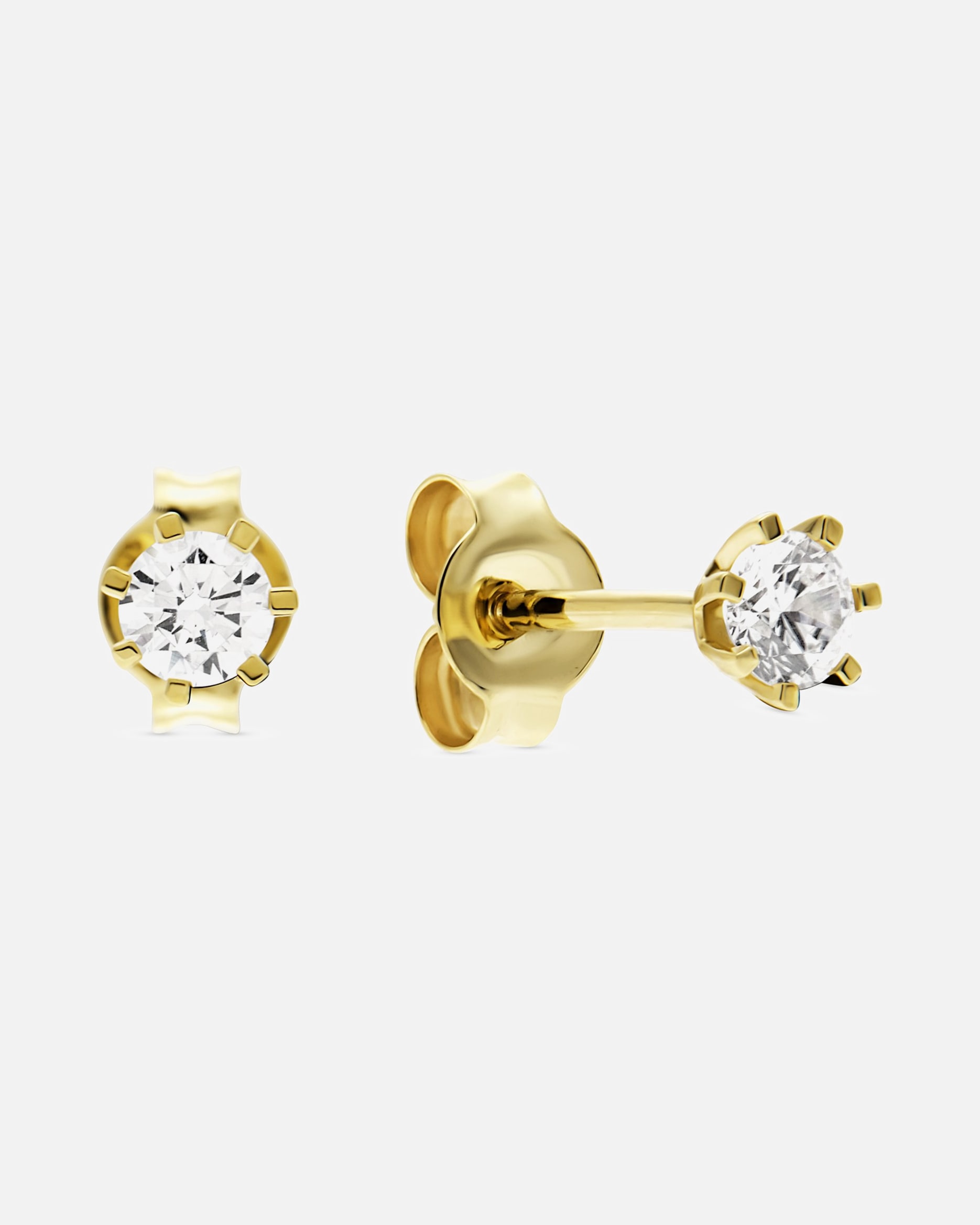 Ohrringe für Weiblich FAVS Ohrstecker 375er Gelbgold One Size