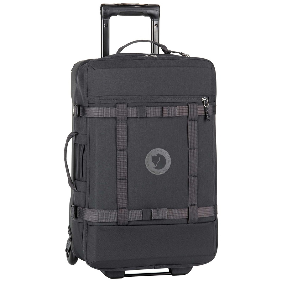 Fjällräven Färden 35 2 Rollen Kabinentrolley 55 cm Coal Black Schwarz