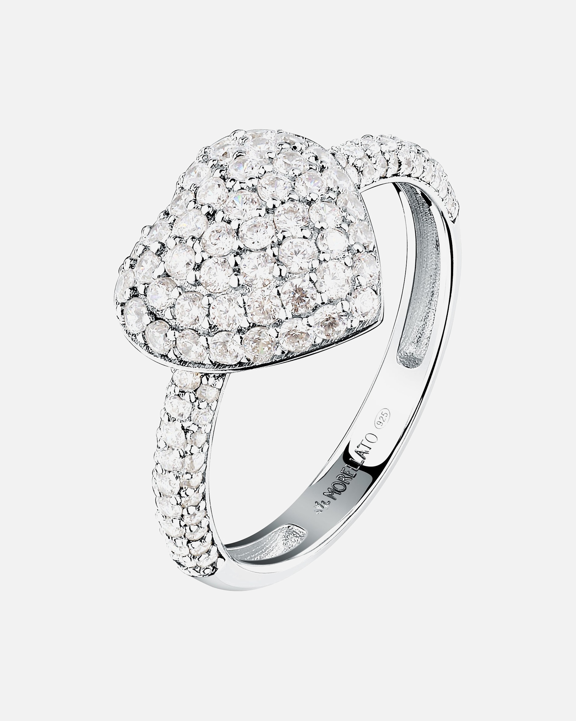 Ring für Weiblich Morellato Default Brand Line Damenring Silber, recycelt 52