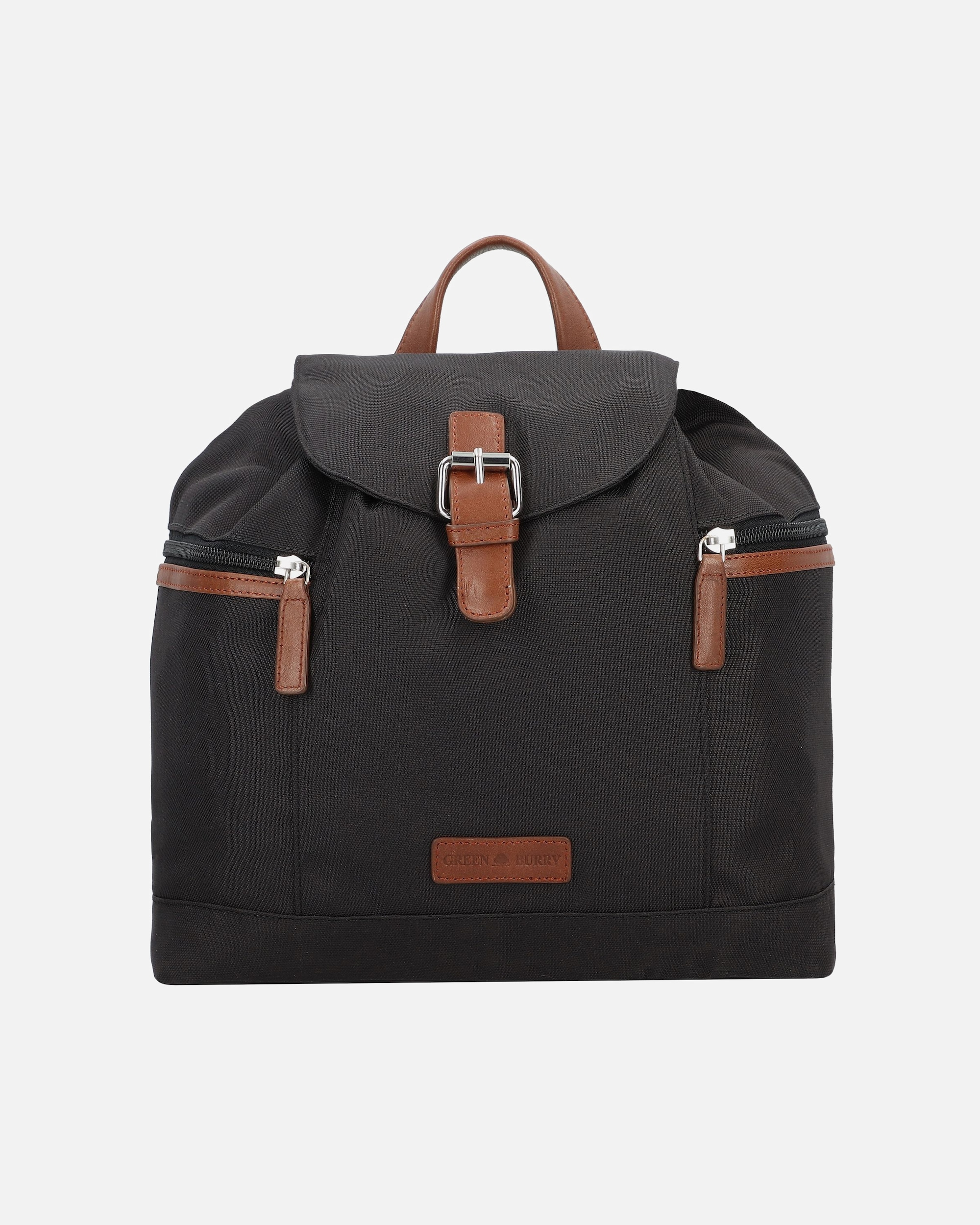 Rucksack für Weiblich Greenburry Heidi City-Rucksack schwarz