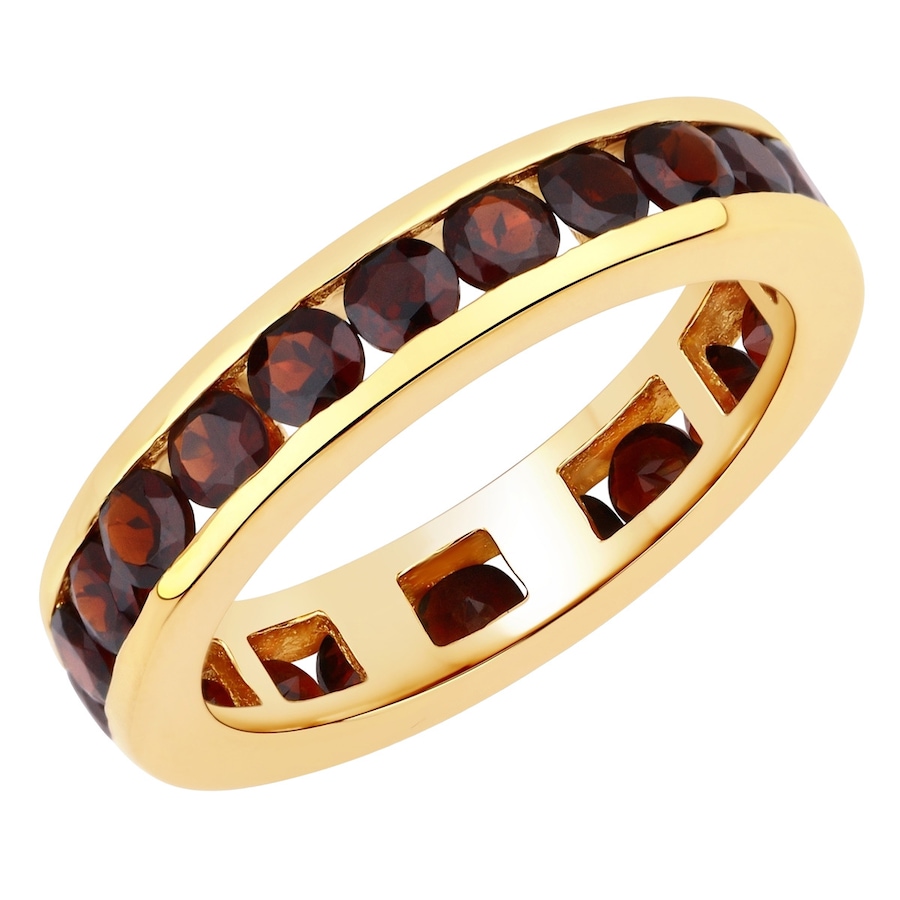 Rafaela Donata Ring Sterling Silber Granat in Gelbgold 54 Damen