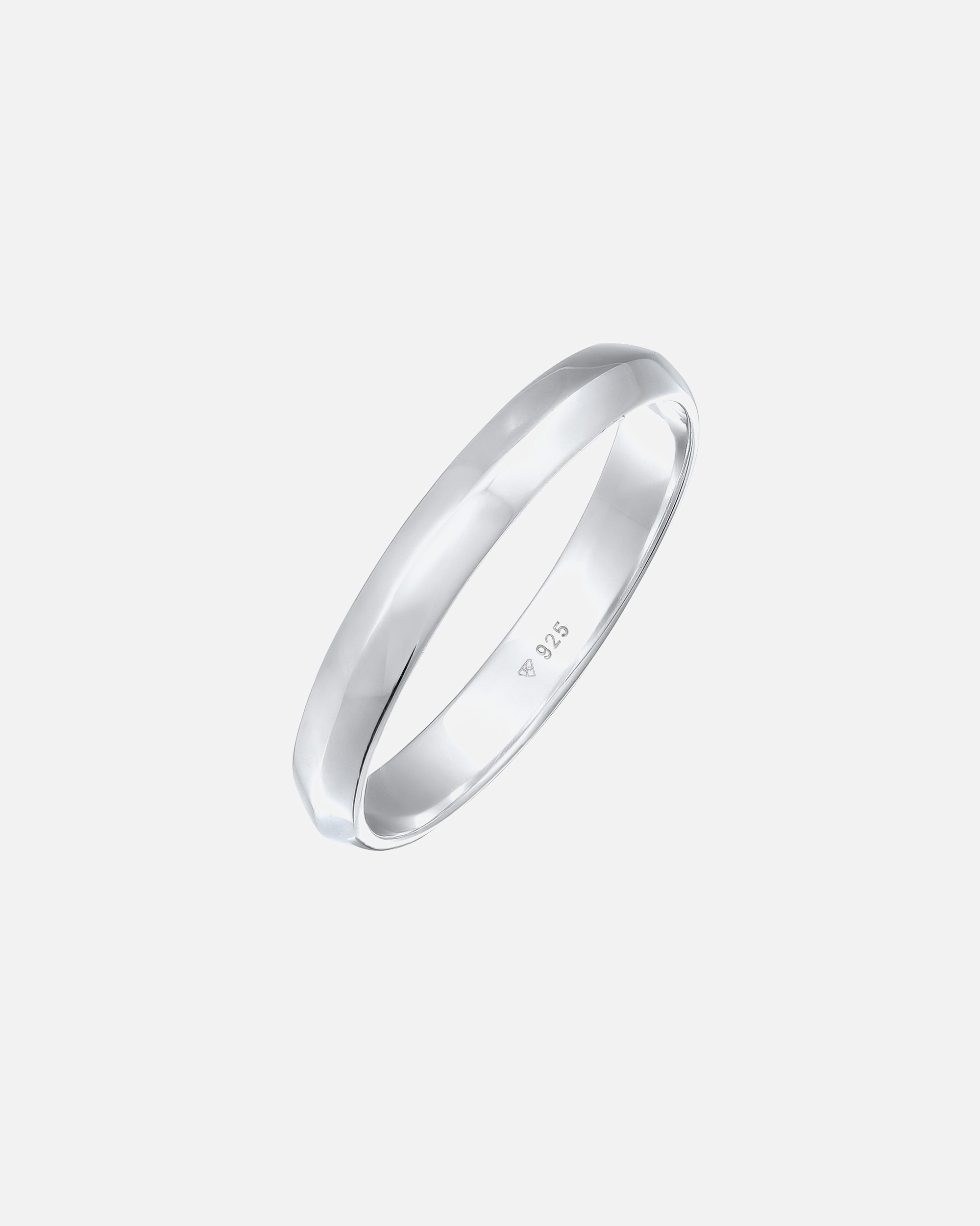 Ring für Weiblich Elli Paaring Basic Trend Stapelring 925 Silber 62