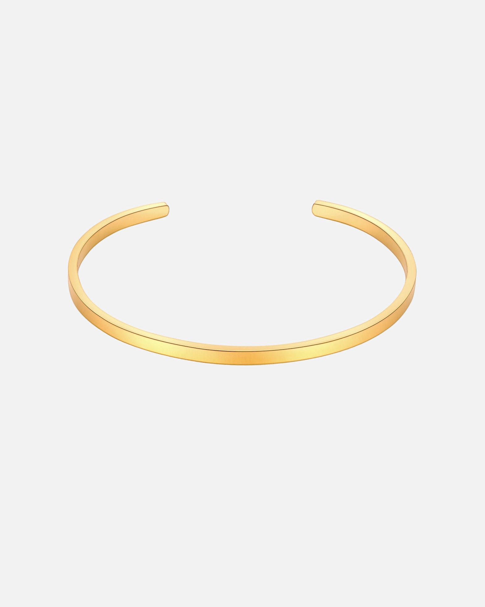 Armreif für Männlich True Rebels Armband Edelstahl in Silber Gelbgold