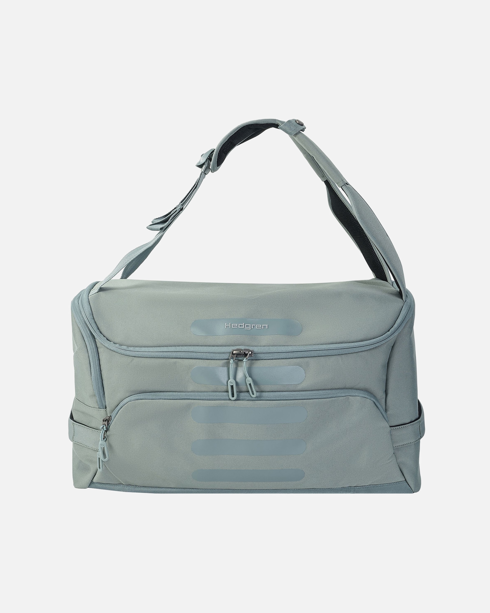 Tasche für Männlich Hedgren Comby Weekender Reisetasche RFID 55 cm grey-green