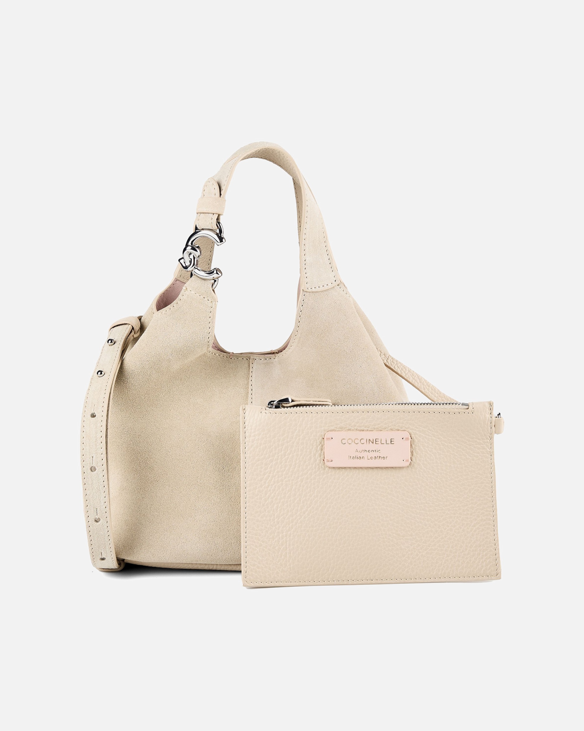 Tasche für Weiblich Coccinelle C-Easy Schultertasche sandshel-sandsh
