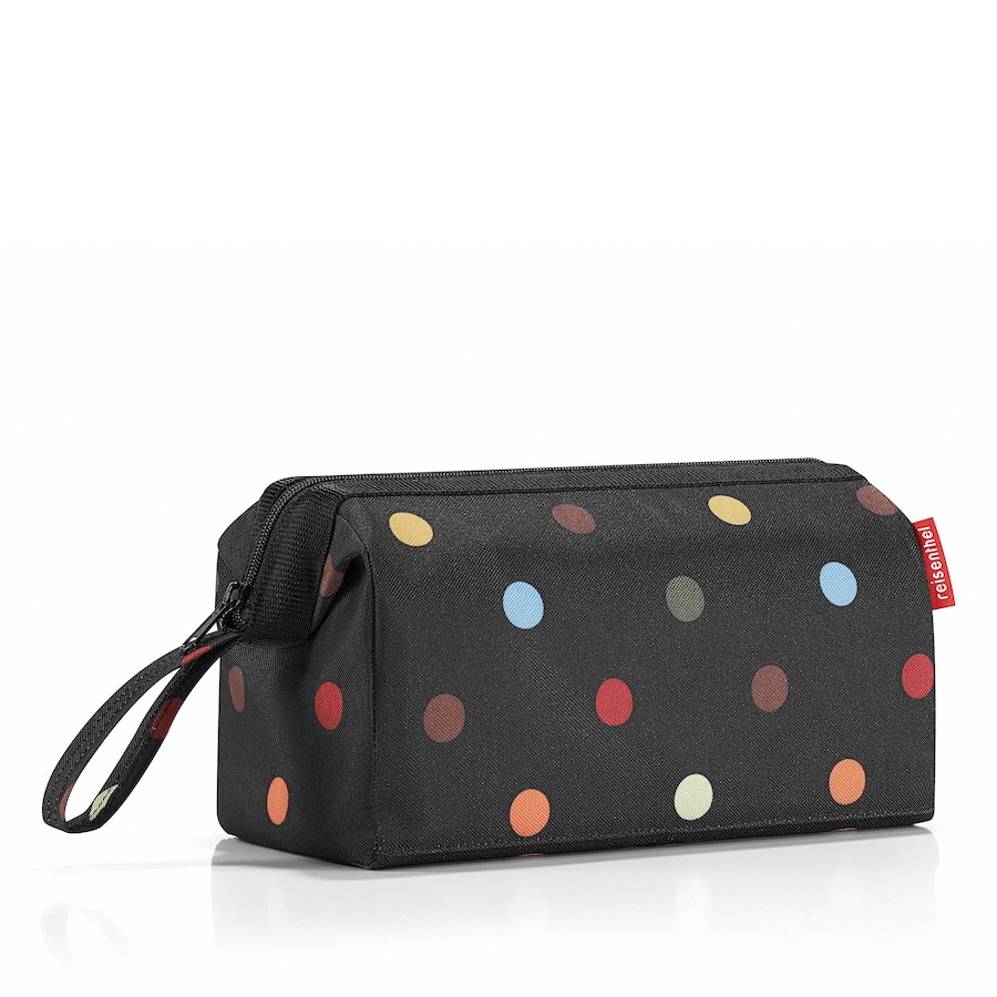 Reisenthel Kulturbeutel travelcosmetic Dots Schwarz Damen