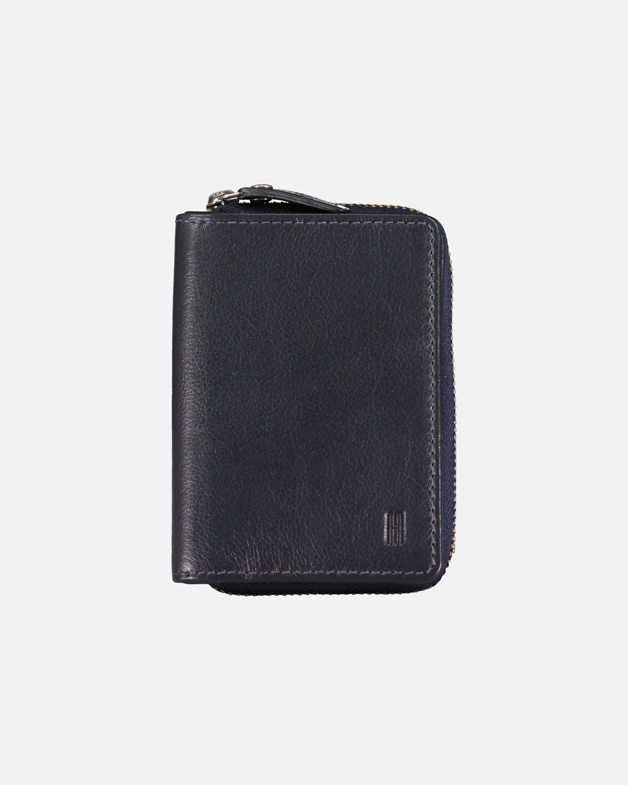 Portemonnaie für Weiblich Hausfelder Manufaktur Geldbörse Nappa mit RFID-Schutz Dunkelblau