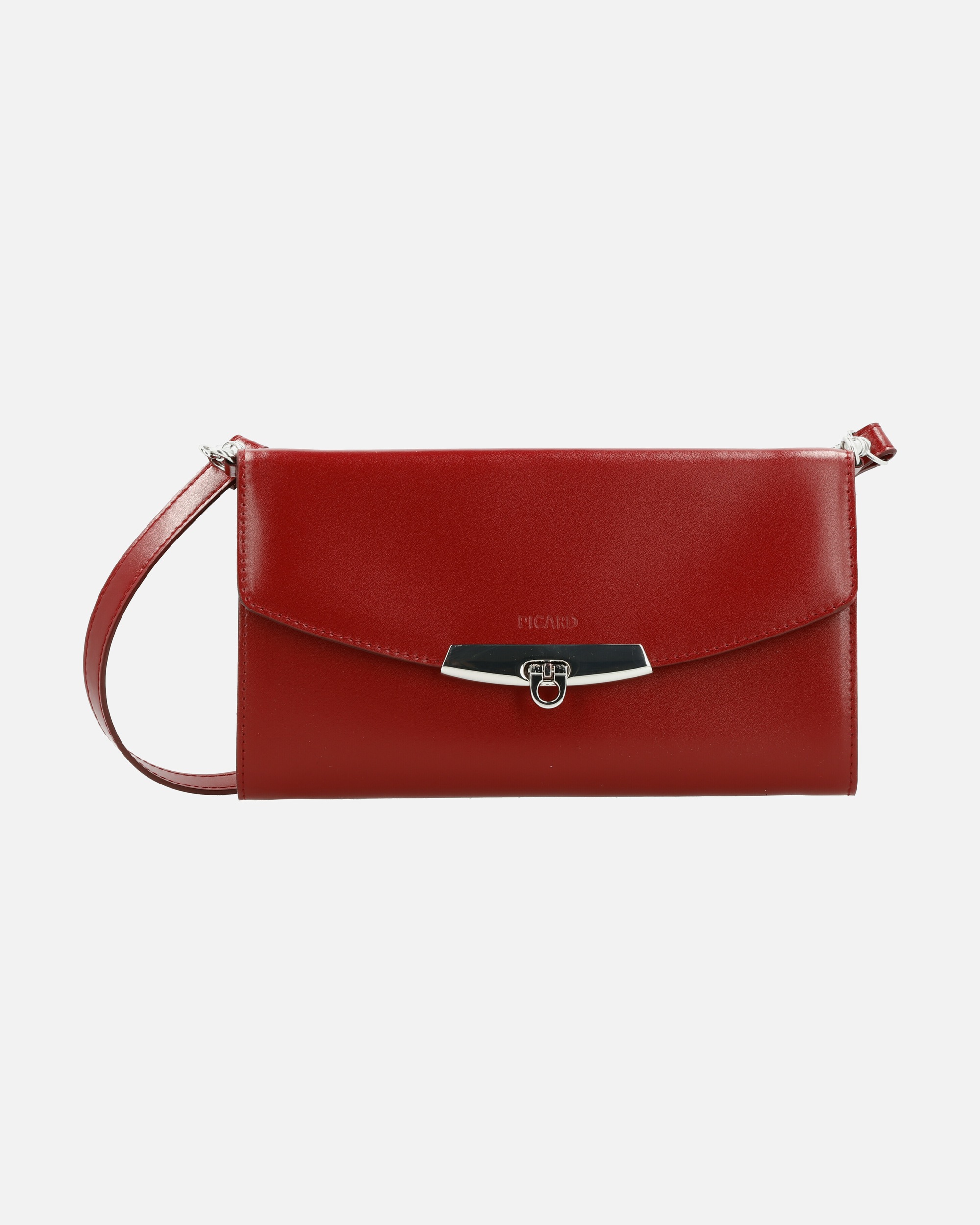 Clutch für Weiblich Picard Abendtasche Rome rot