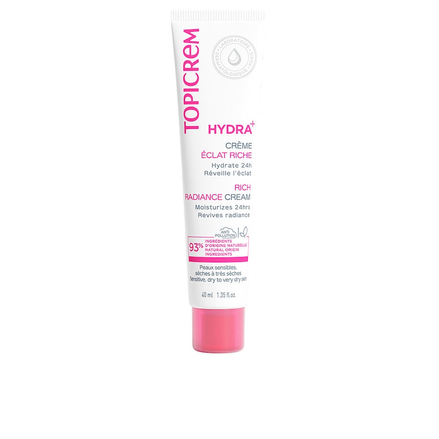 Topicrem HYDRA+ reichhaltige, leuchtende Feuchtigkeitscreme 40 ml