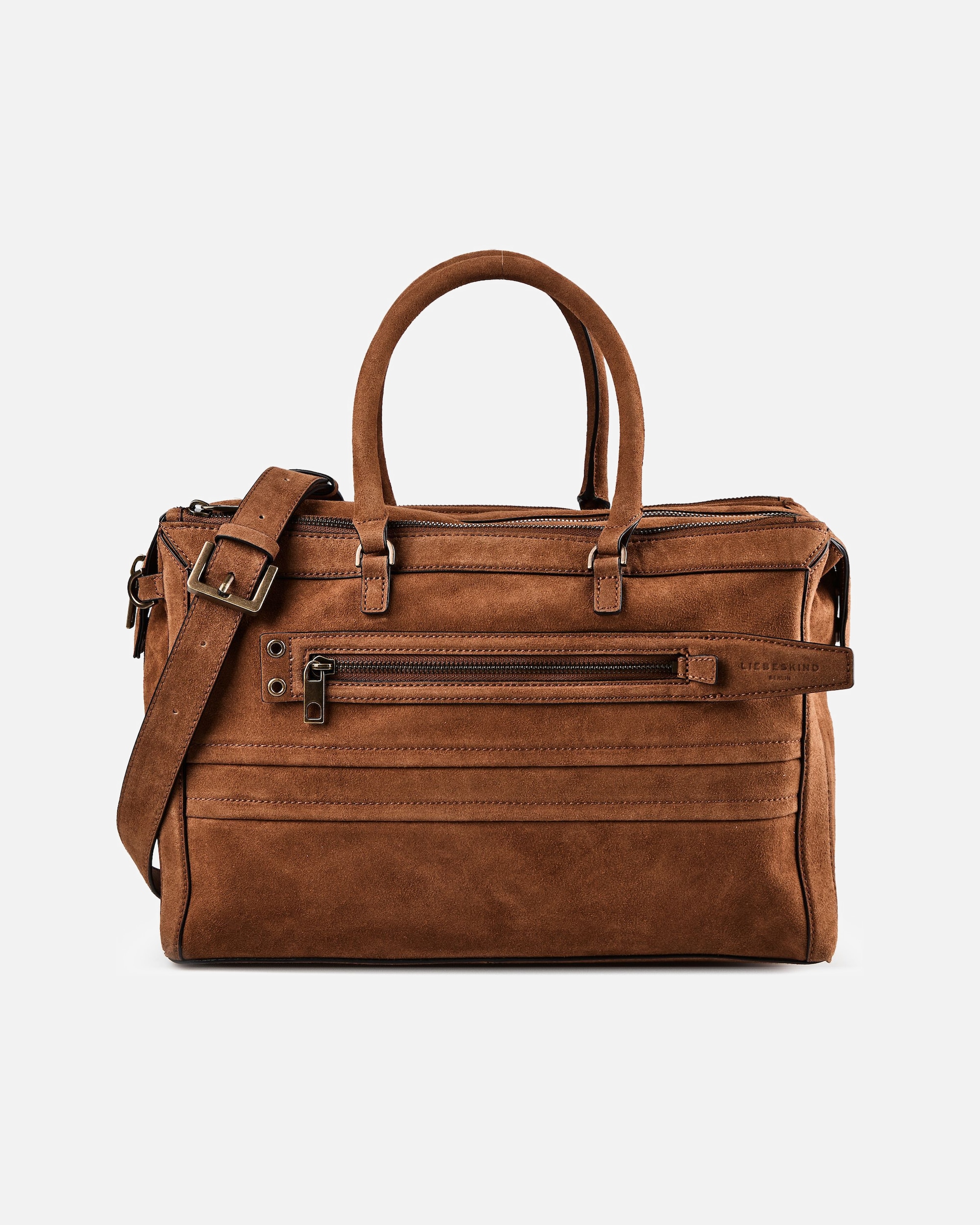 Tasche für Weiblich Liebeskind Delia Schultertasche brown