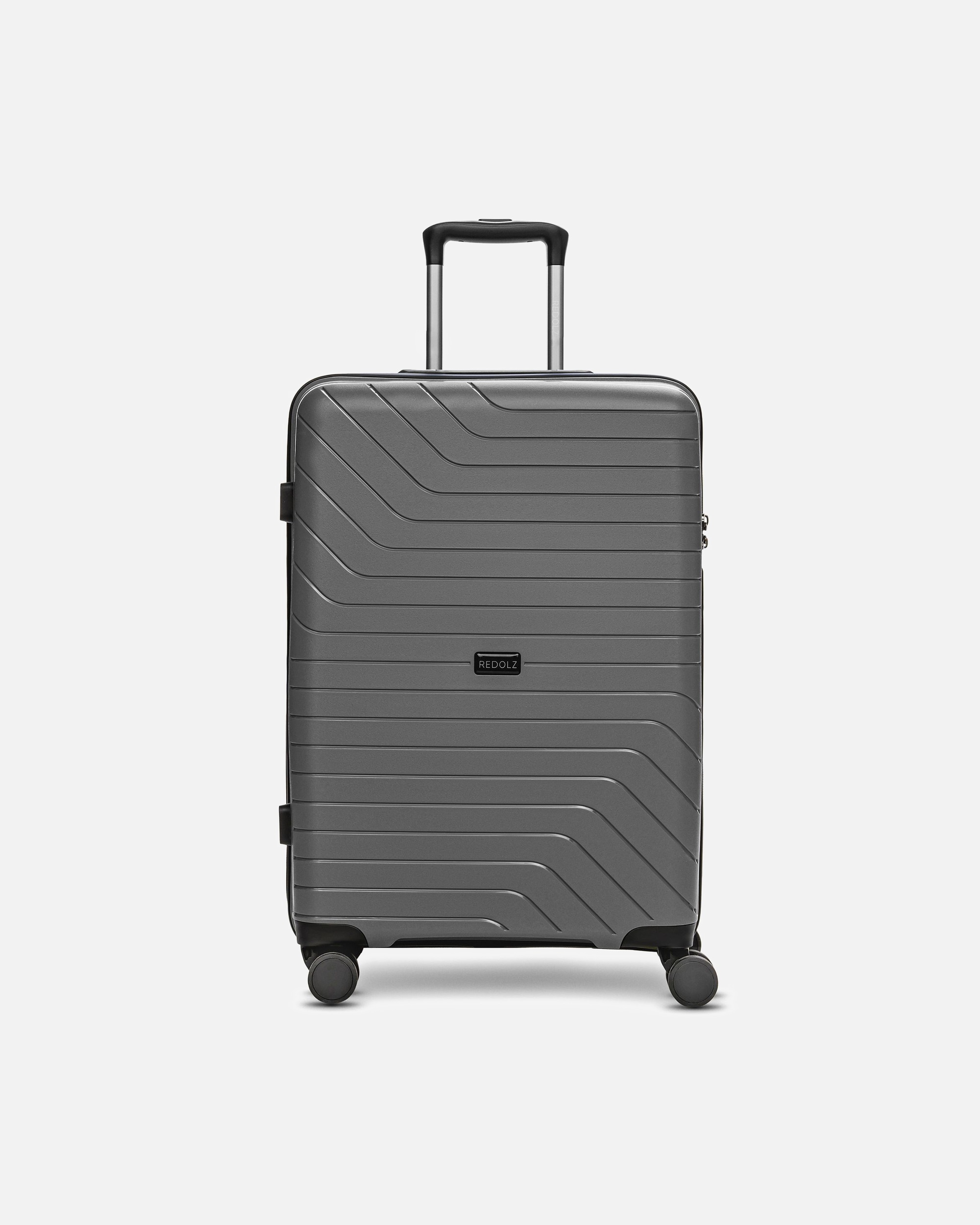 Koffer für Männlich Redolz Essentials 05 MEDIUM 4 Rollen Trolley 67 cm stone 2
