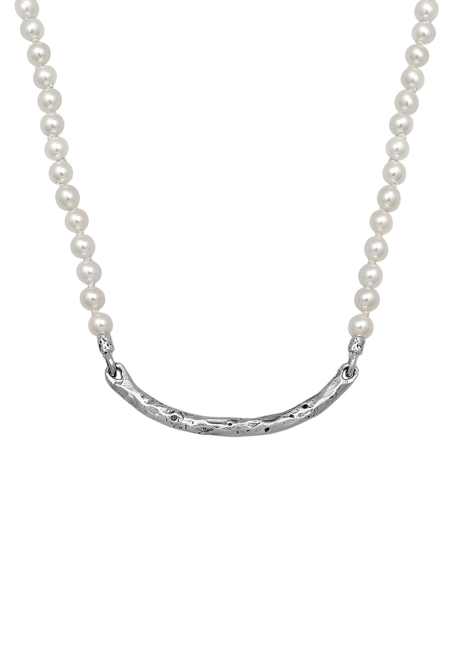 Haze & Glory Perlenkette Vintage Element 925 Silber 50 Herren