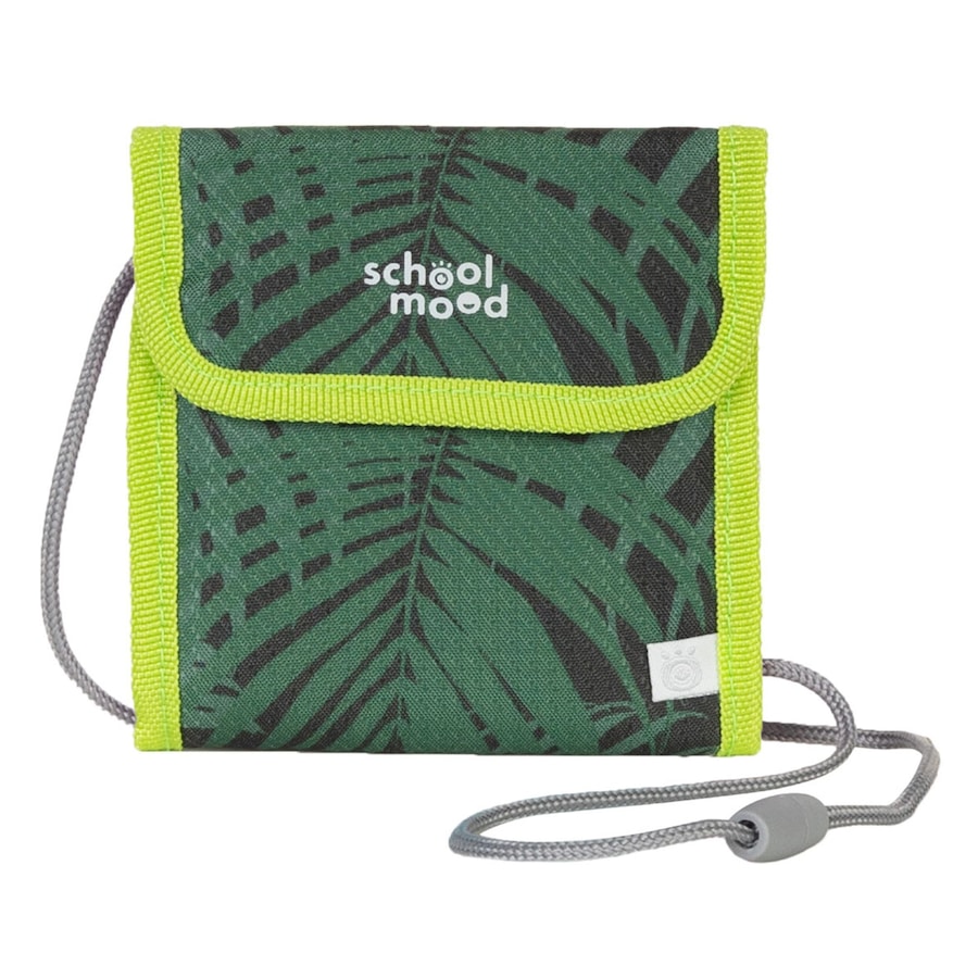 School-Mood Brustbeutel Dinosaurier Grün