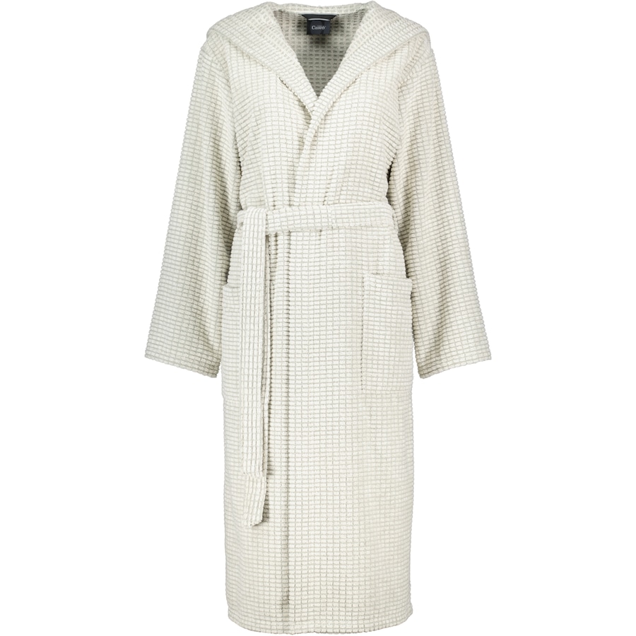 Cawö Bademäntel Damen Kapuze 6137 natur-zirbe - 34 L
