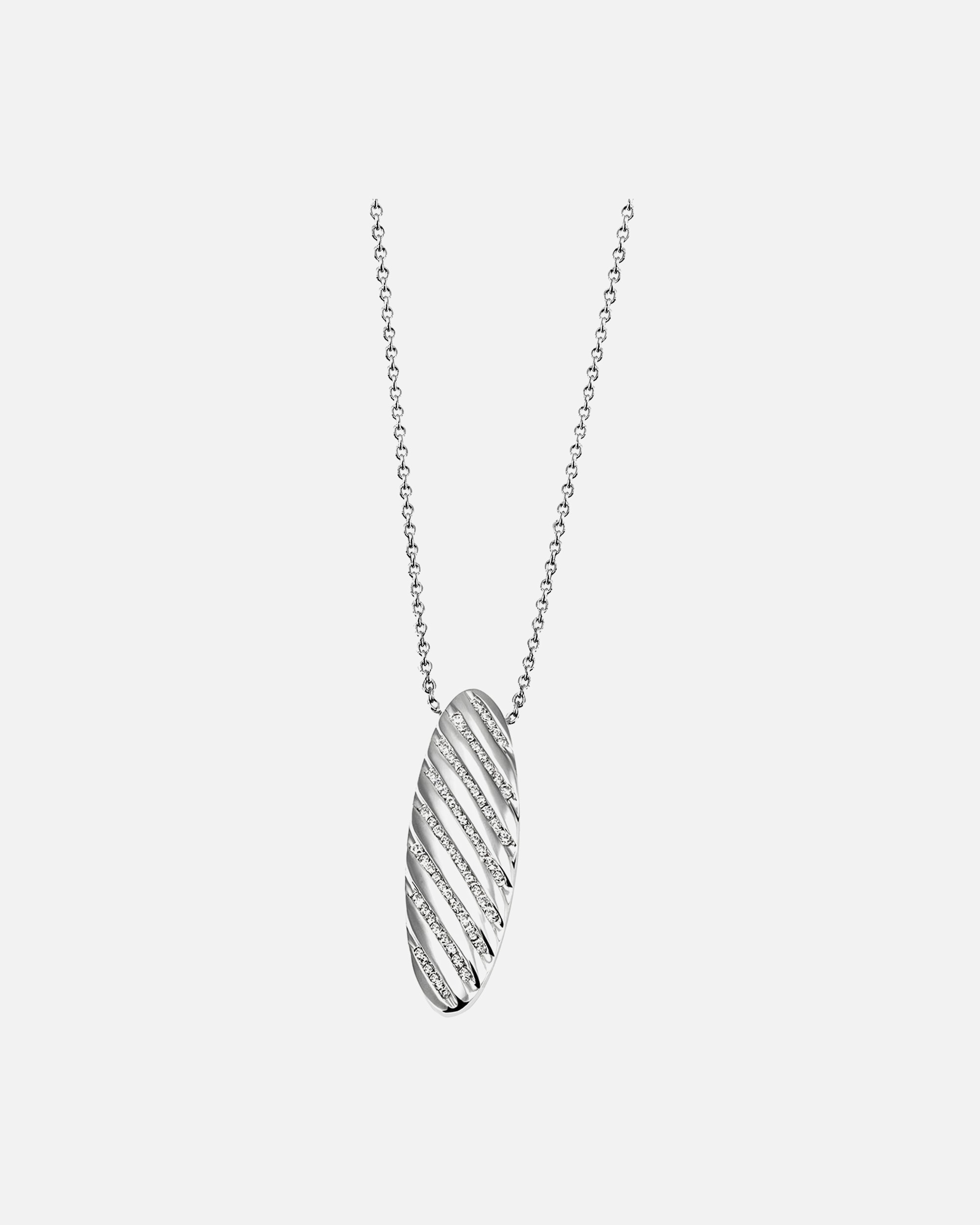 Halskette für Weiblich Goldmaid Anhänger mit Kette 925/- Sterling Silber Zirkonia weiß 45cm
