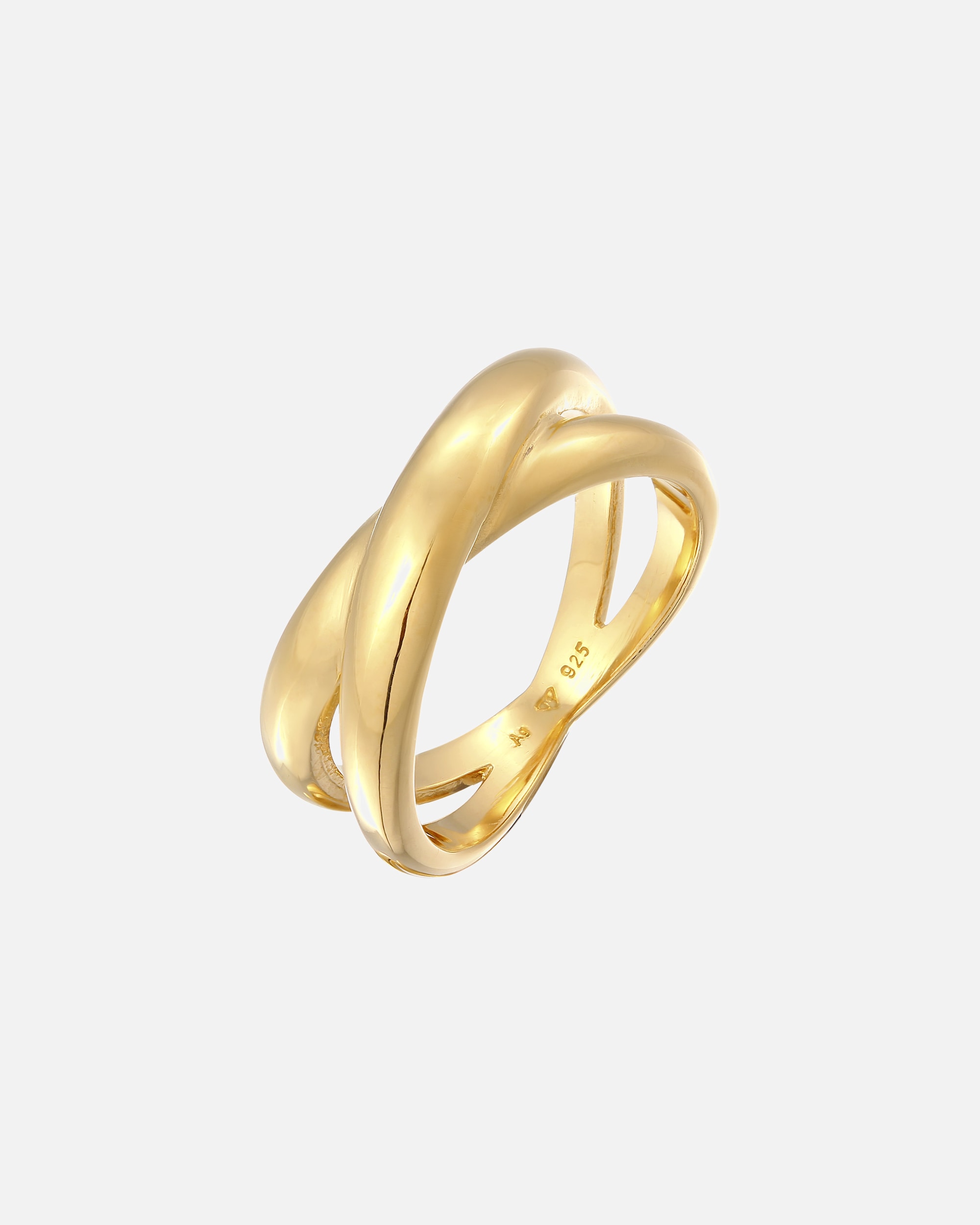 Ring für Weiblich Elli X Wickelring Kreuz 925 Silber 58
