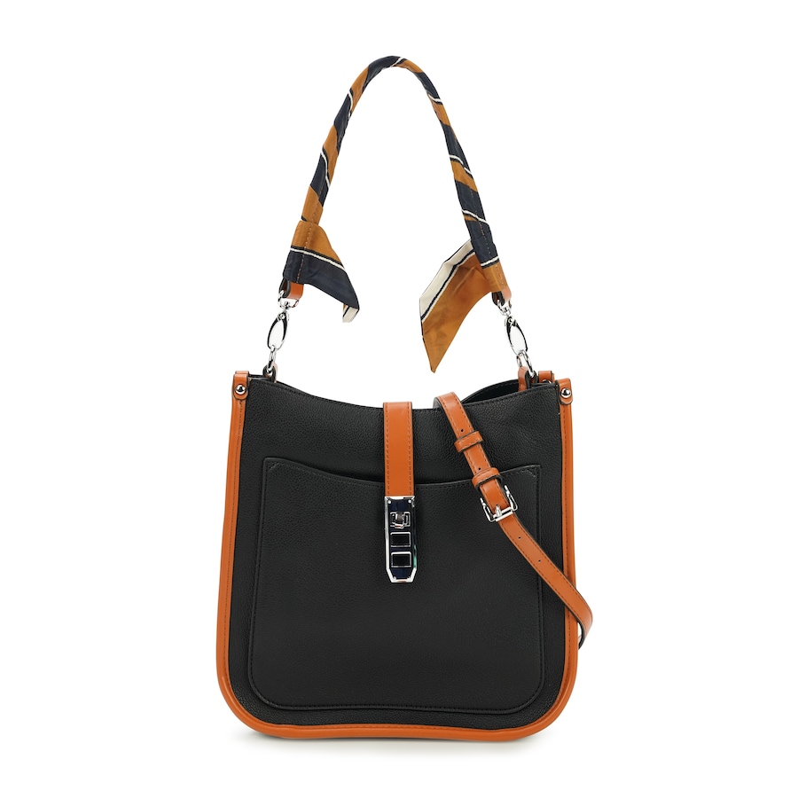 HARPA Schultertasche JAVANA in zeitlosem Design schwarz