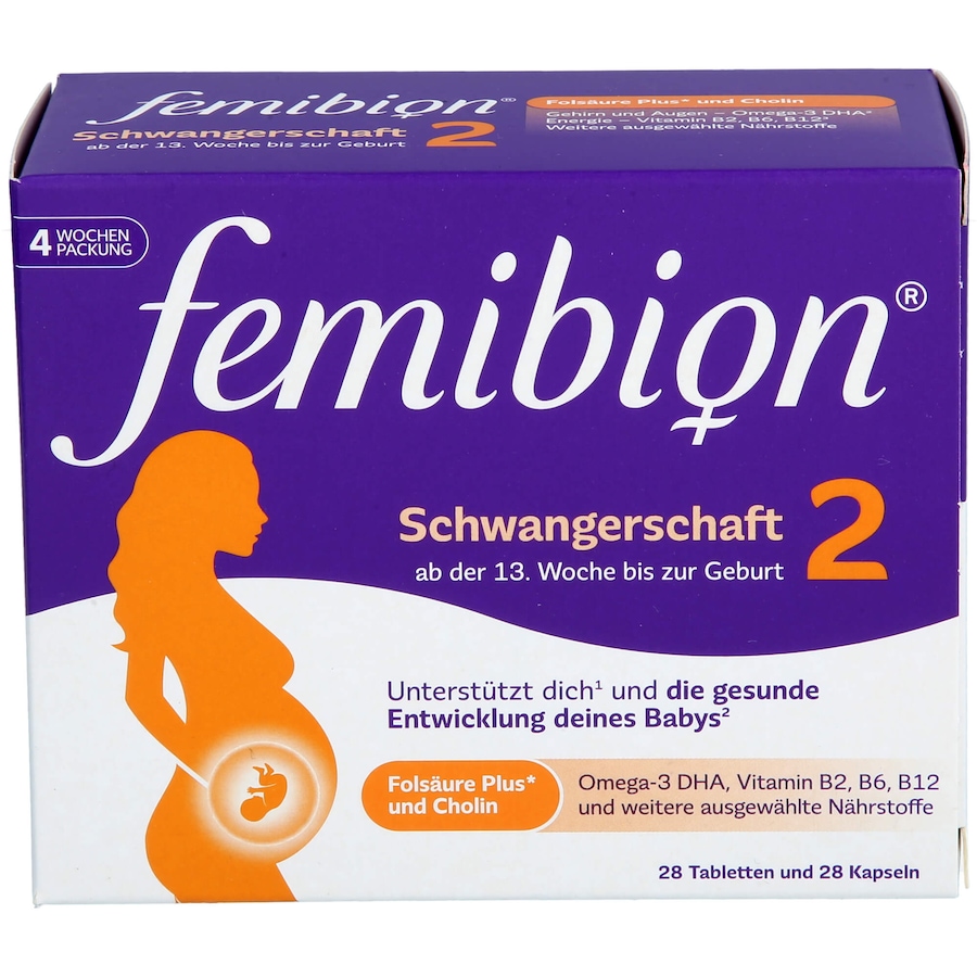 Procter & Gamble FEMIBION 2 Schwangerschaft Nahrungsergänzungsmittel 28 St