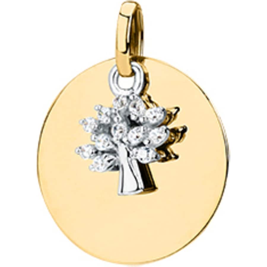 FAVS Anhänger 375er Gelbgold, Weißgold One Size Damen