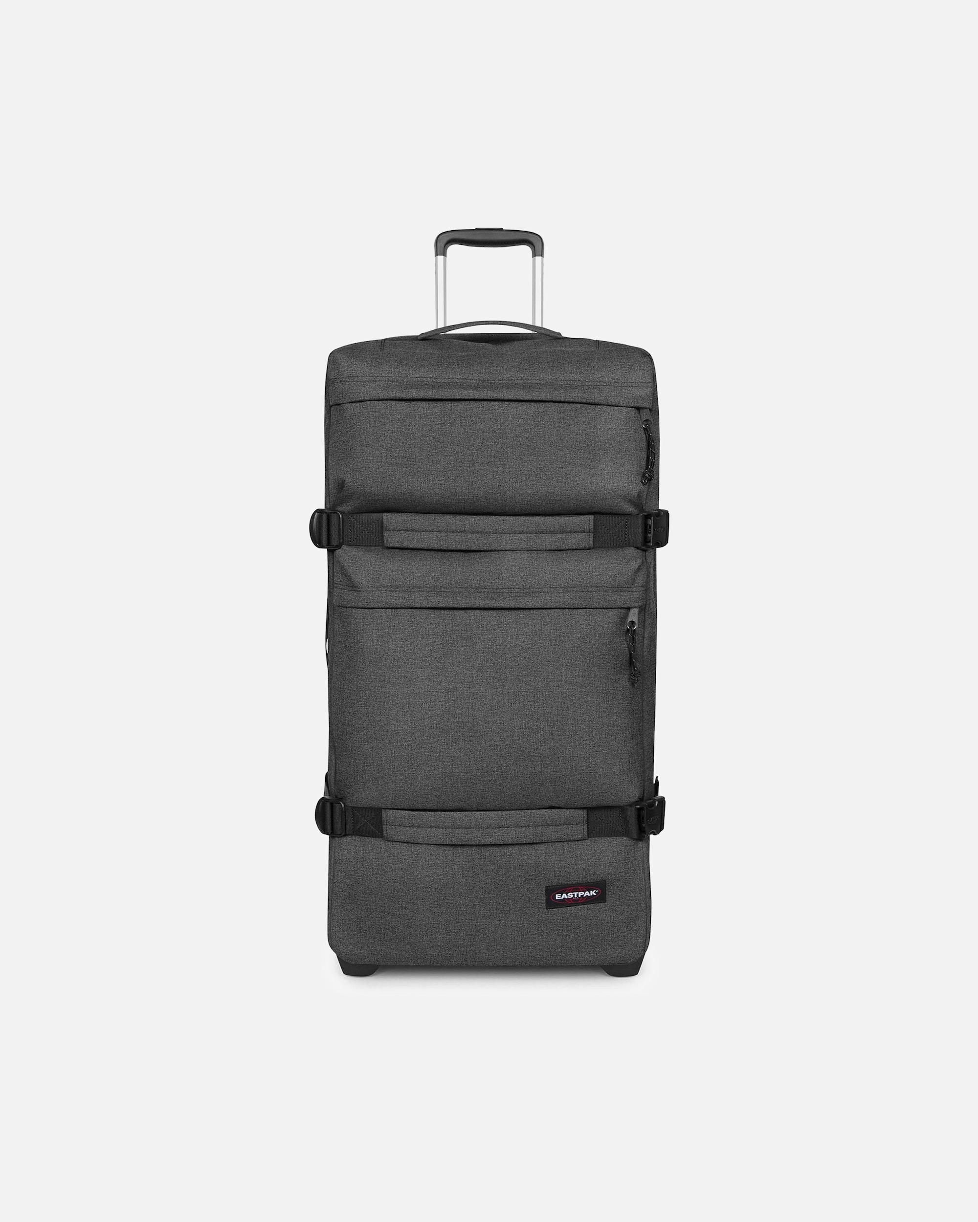 Tasche für Männlich Eastpak Transit'R Plus 2 Rollen Reisetasche 68 cm black denim