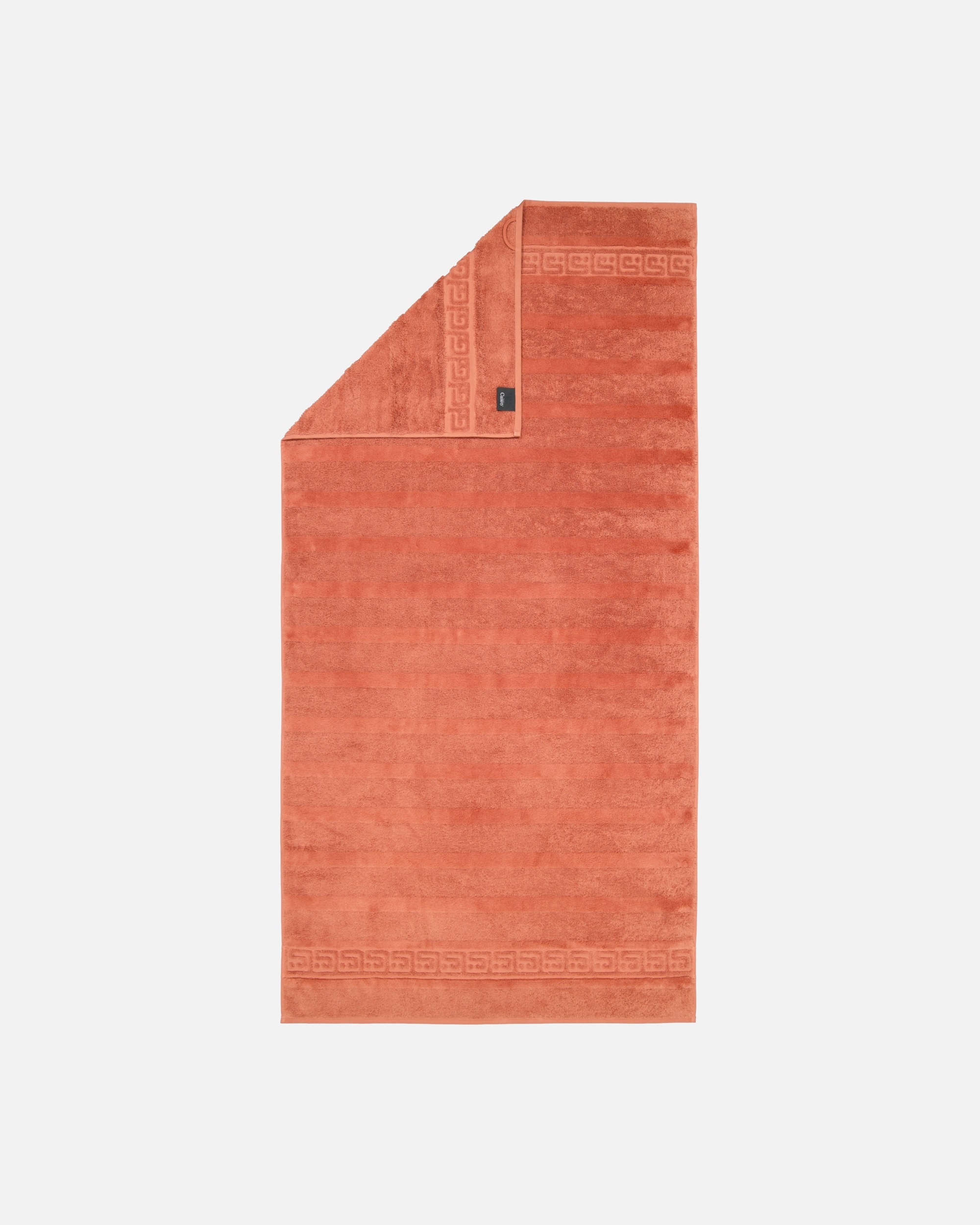 Handtuch für Unisex Cawö Cawö Handtücher Noblesse Uni 1001 brick - 387 Duschtuch 80x160 cm