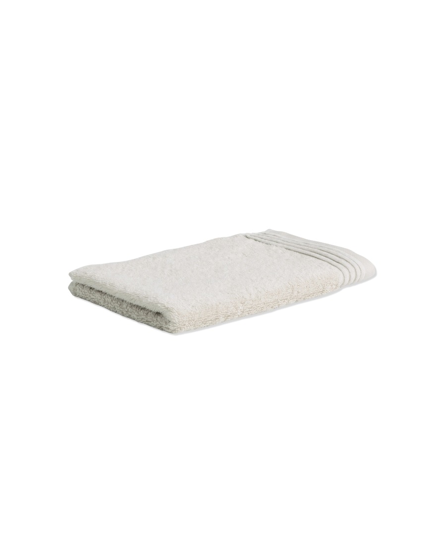 Möve Waschhandschuh Loft papyrus Silber