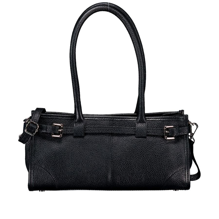 Hausfelder Manufaktur Shopper Dollaro Schwarz Damen