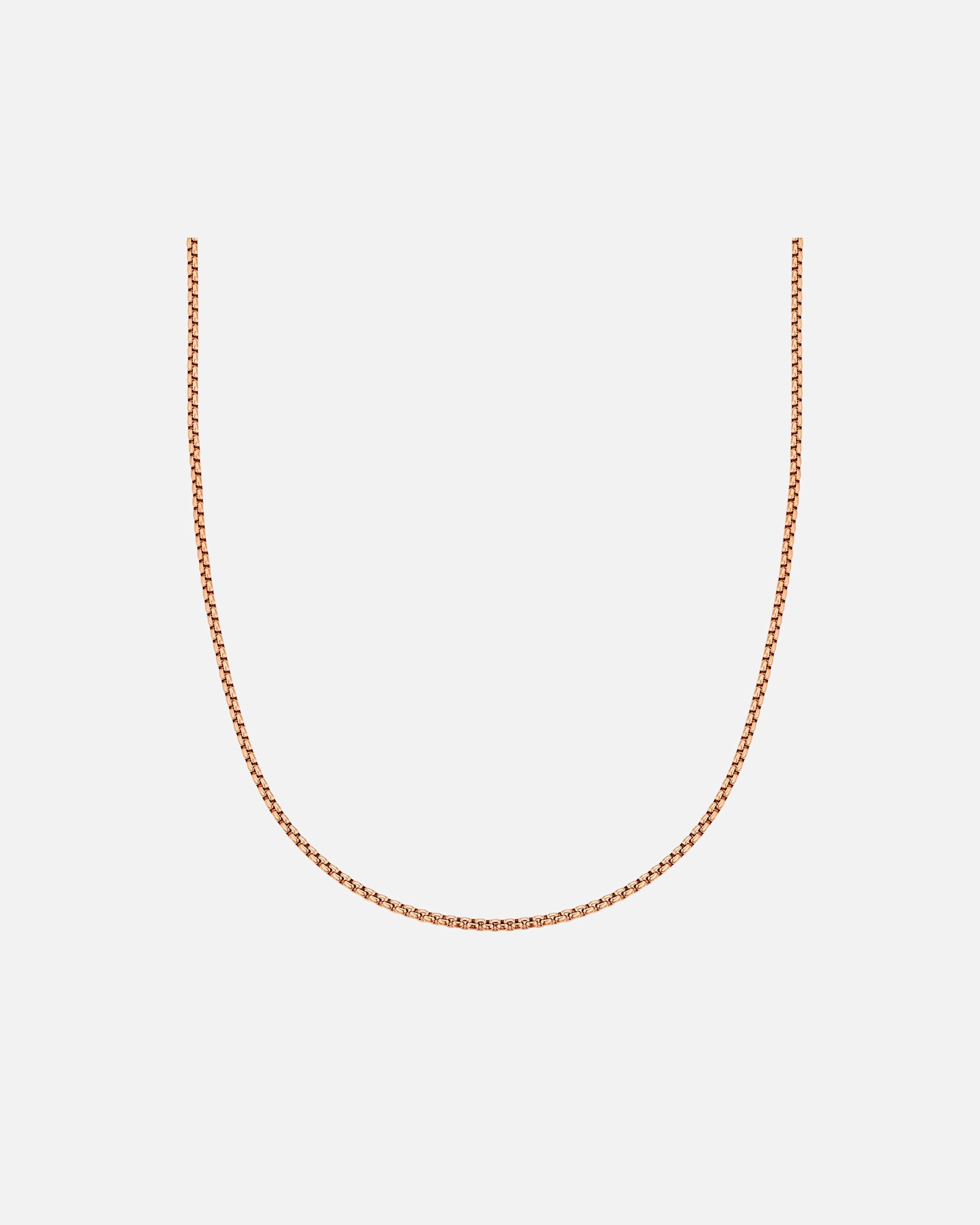 Halskette für Weiblich Glanzstücke München Halskette aus Edelstahl in Roségold 40,0 cm Basiskette + 5,0 cm Verlängerung