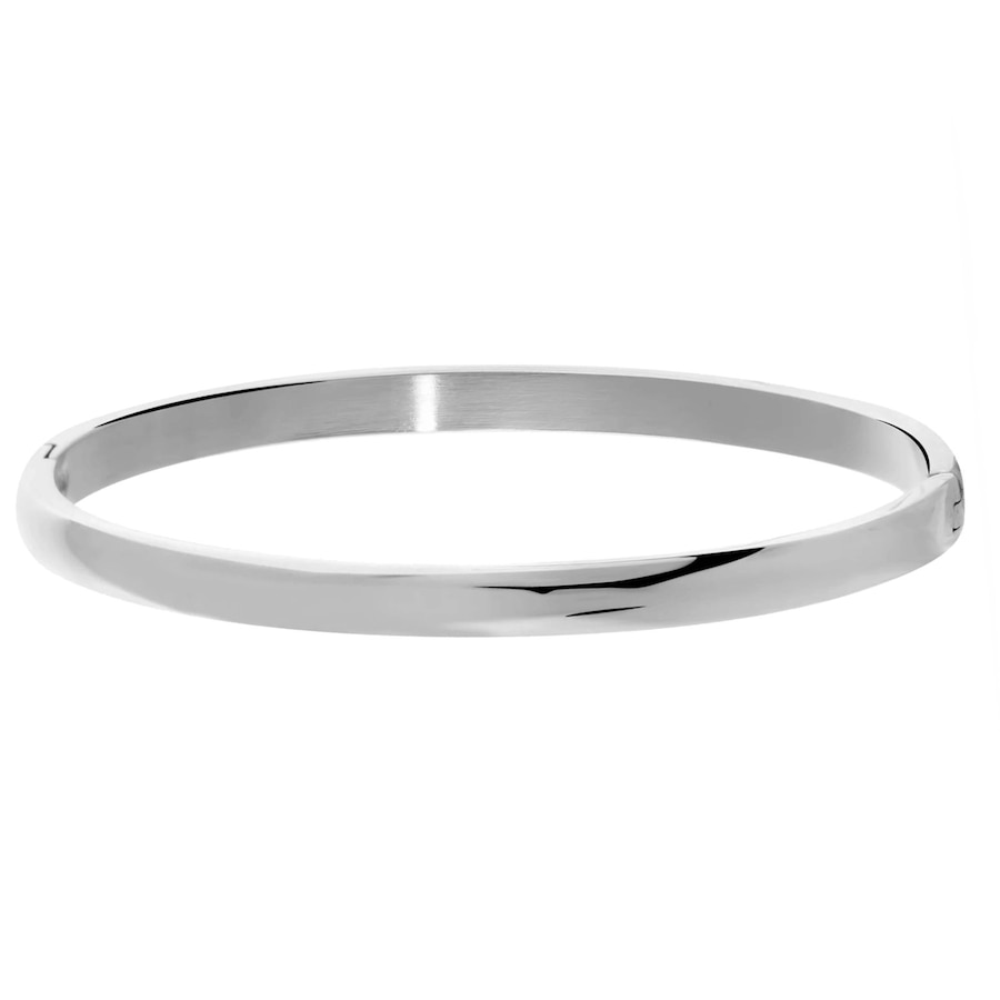 Lucardi Armband Stahl - silbern 58.0mm Damen