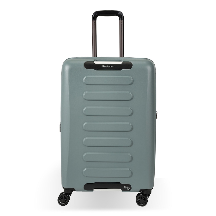 Hedgren Comby Grip M Exp 4 Rollen Trolley 65 cm mit Dehnfalte grey-green Grün Herren