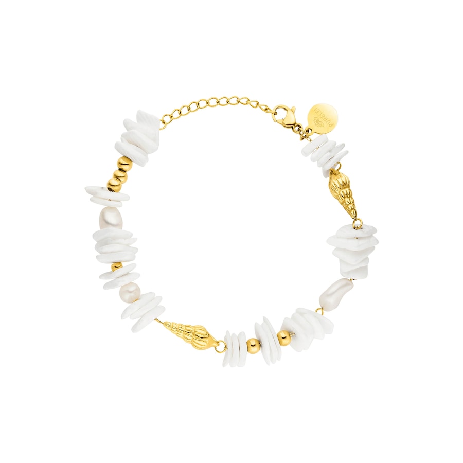 Purelei Wela Armband 100% Edelstahl Gold Damen