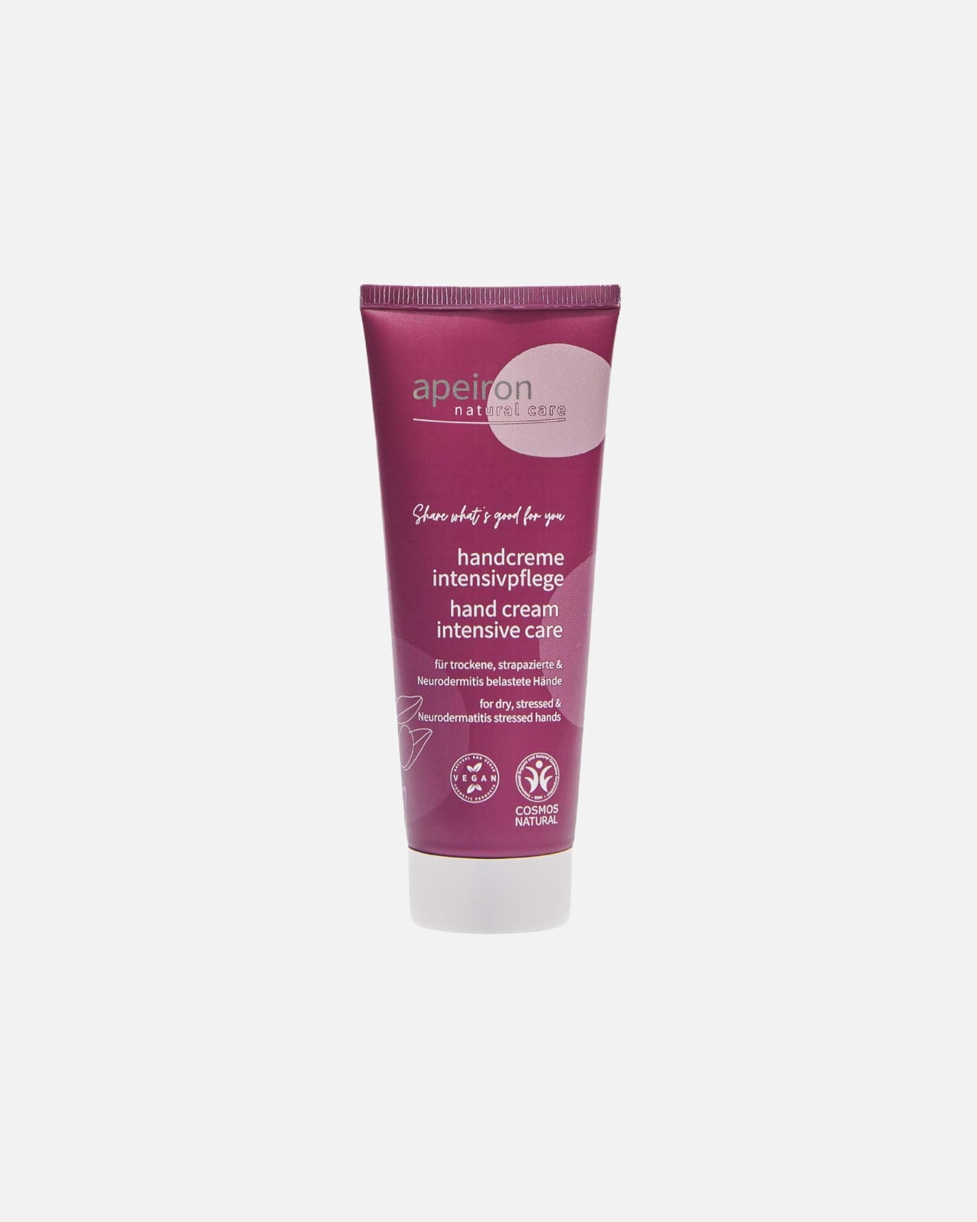 Handcreme für Unisex Apeiron Handcreme 75 ml
