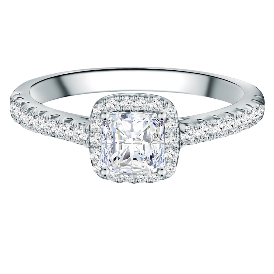 Trilani Ring aus Sterling Silber in silber mit Zirkonia 62 Damen