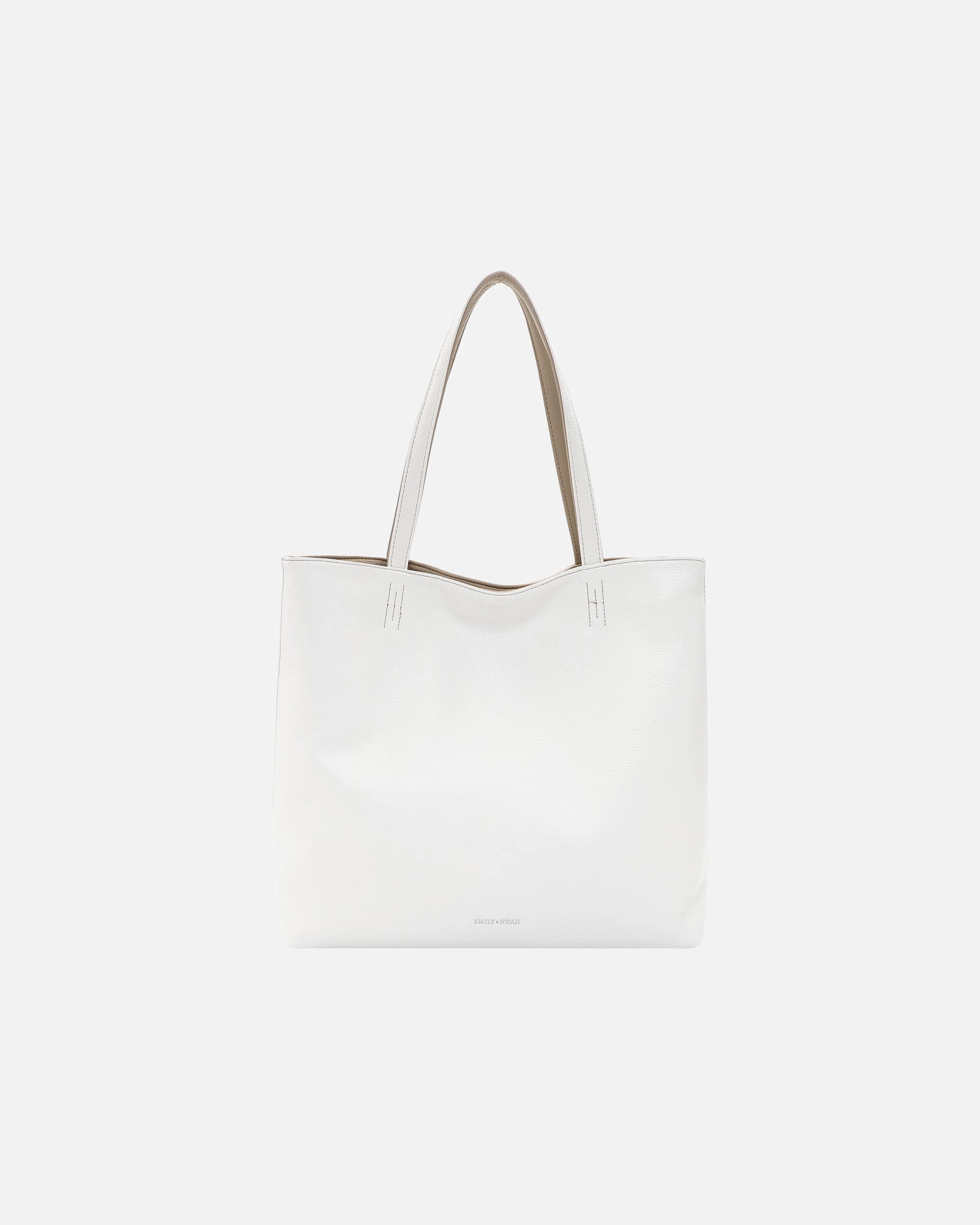 Tasche für Weiblich EMILY & NOAH Shopper E&N Eva White