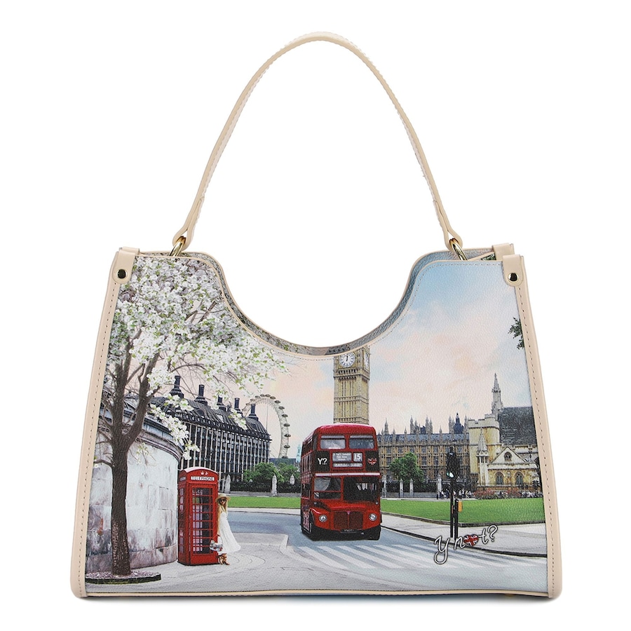 Y Not Yesbag Shopper london Rot Damen