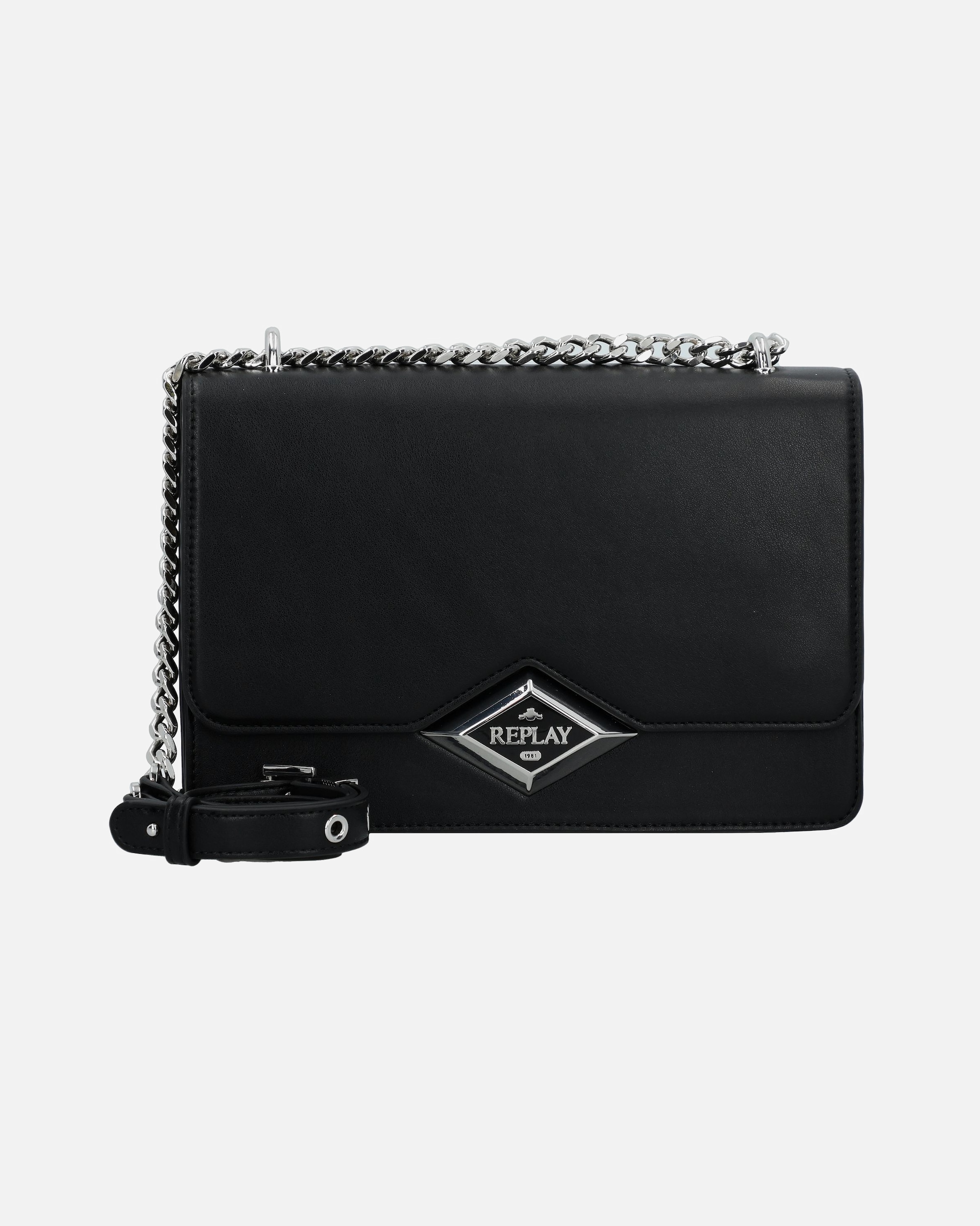 Clutch für Weiblich Replay Schultertasche black