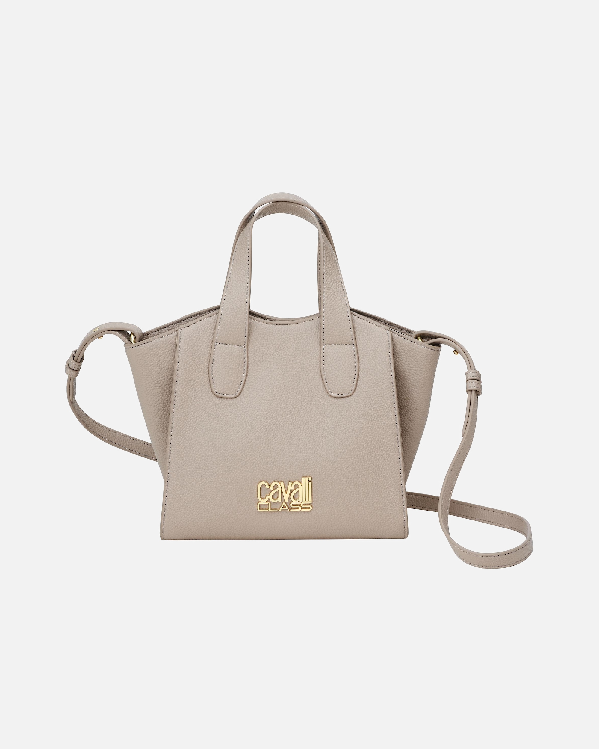 Clutch für Weiblich Cavalli Class Default Brand Line Annalaura Henkeltasche Beige