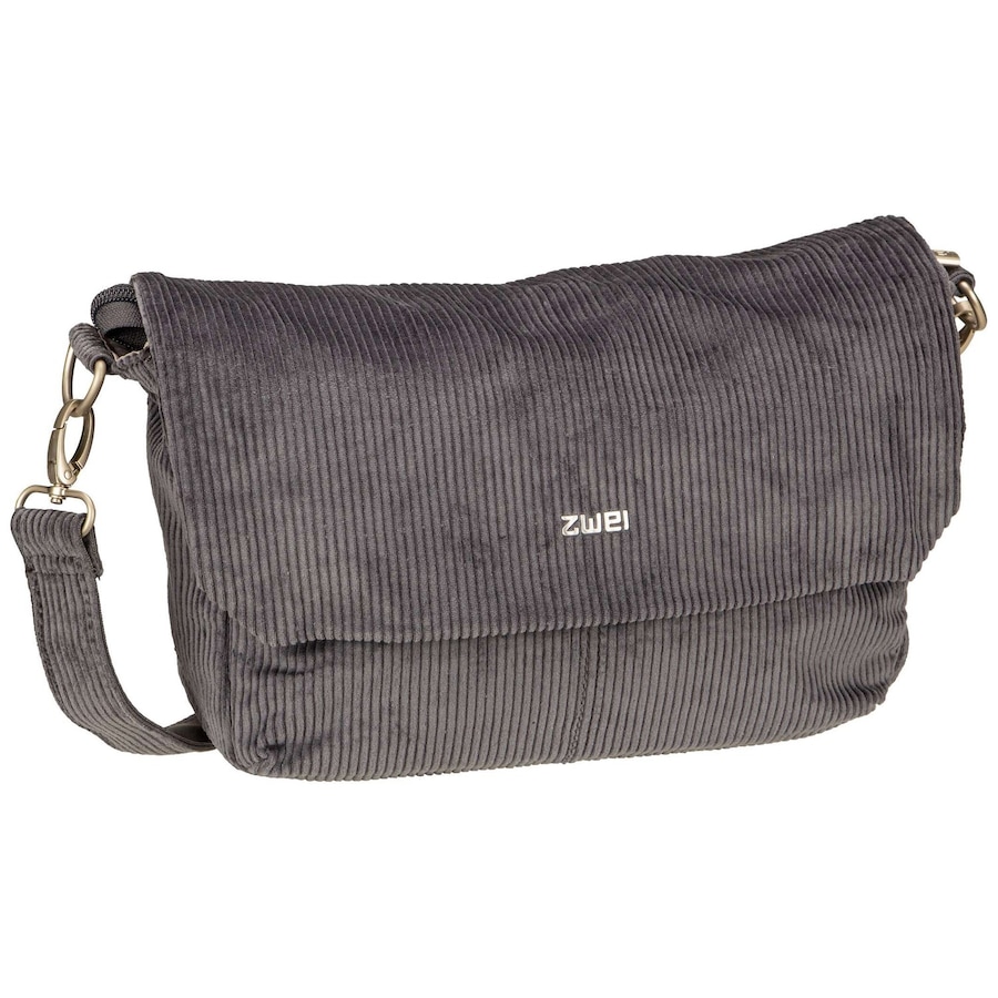ZWEI Umhängetasche Mademoiselle M60 Cord/Polar Schwarz Damen