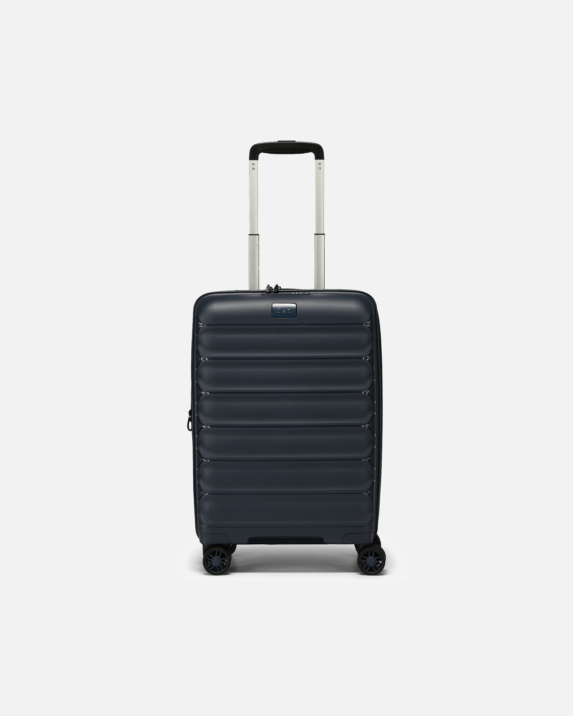 Handgepäckkoffer für Männlich d & n Travel Line 4700 4 Rollen Kabinentrolley 55 cm mit Dehnfalte navy