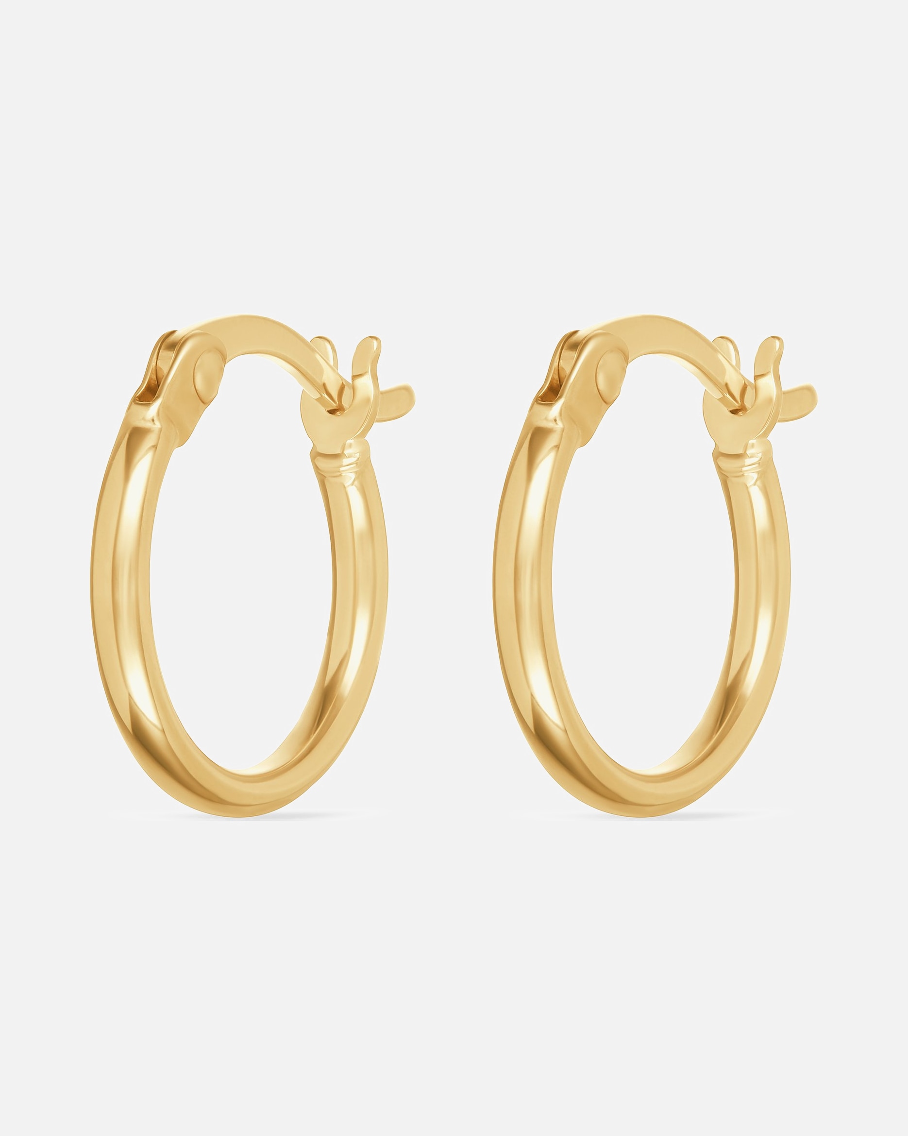 Ohrringe für Weiblich FAVS Creolen 375er Gelbgold One Size