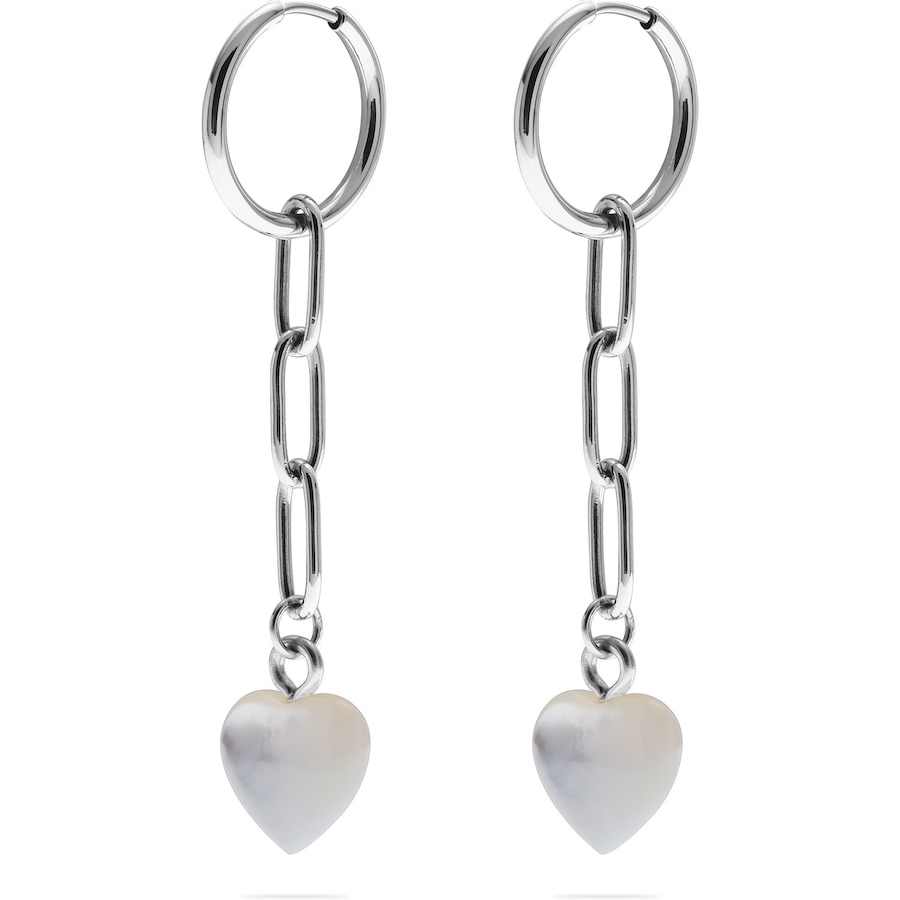 Guido Maria Kretschmer Creolen Edelstahl One Size Damen