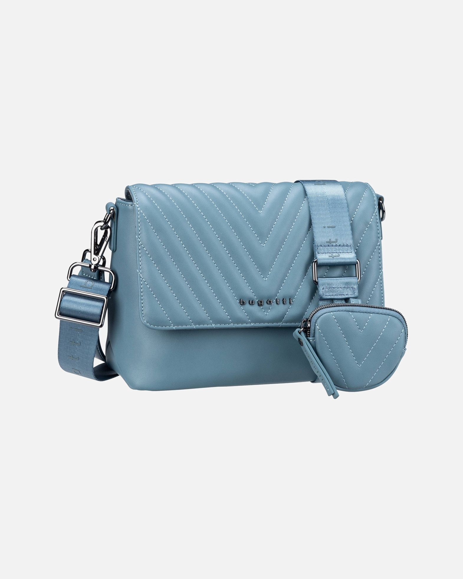 Umhängetasche für Weiblich Bugatti Bodybag Sira Crossover Bag Large II Denim