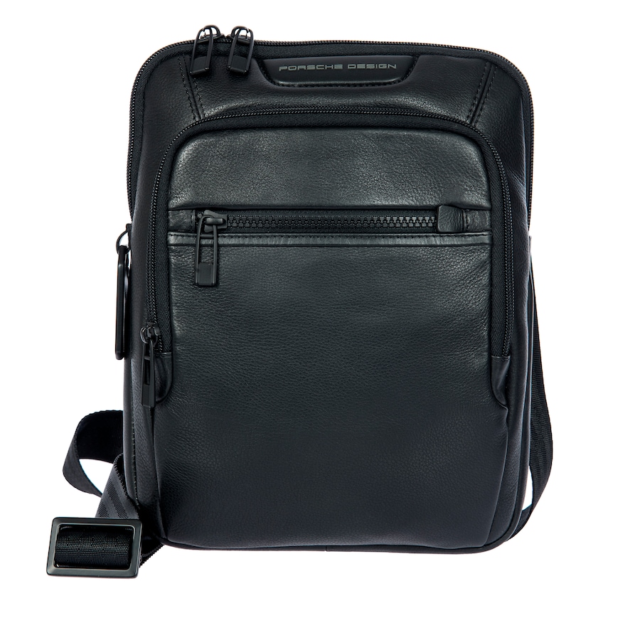 Porsche Design Umhängetasche Roadster Leather Evo Shoulder Bag S Black Herren