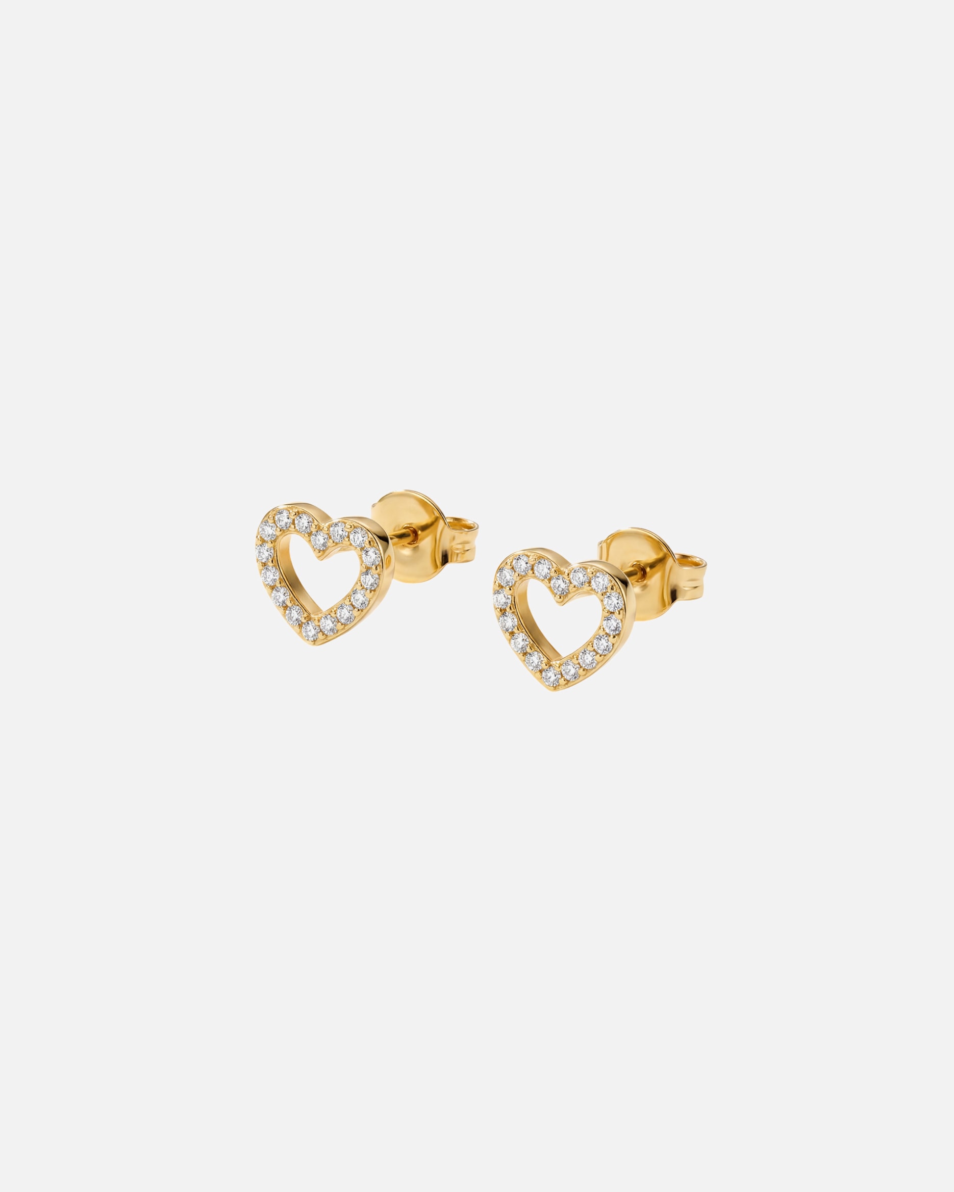 Ohrringe für Unisex Purelei Hearts Of Love Ohrringe 100% Edelstahl Gold