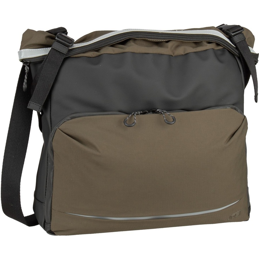 Jost Umhängetasche Aalborg Shoulder Bag Courier Black Schwarz Herren