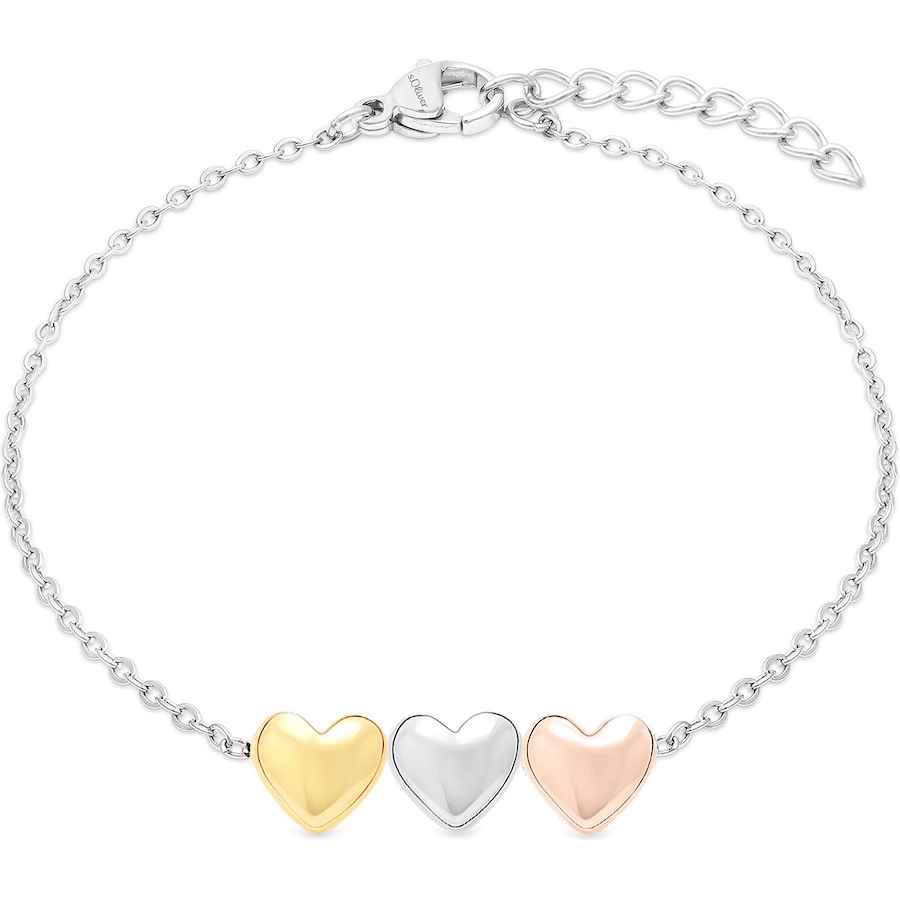 s.Oliver Armband Edelstahl One Size Damen